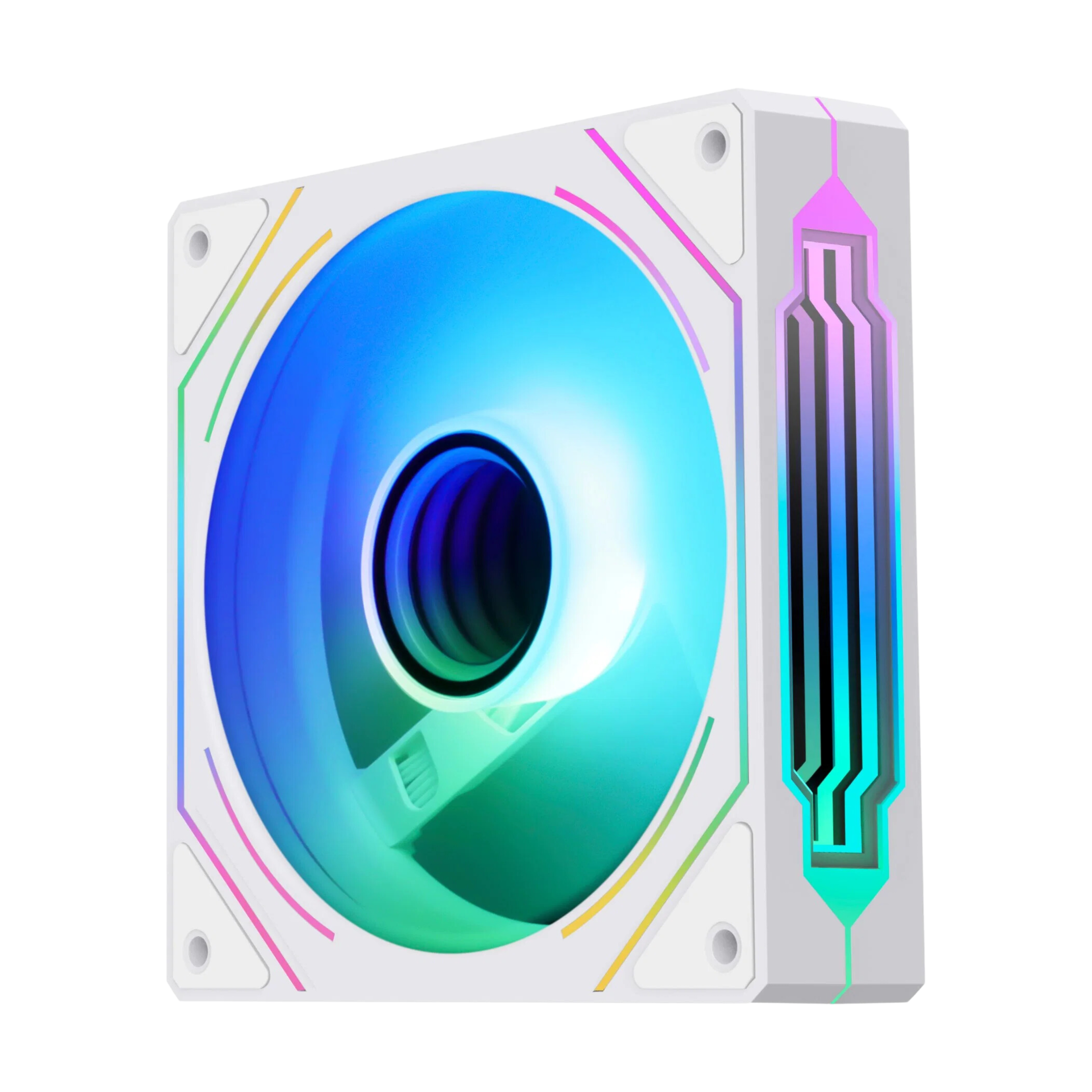 SEGOTEP 🪞HB12🪞 | WHITE CASE FAN | 120MM | PWM | ARGB | INFINITE MIRROR REFLECTION