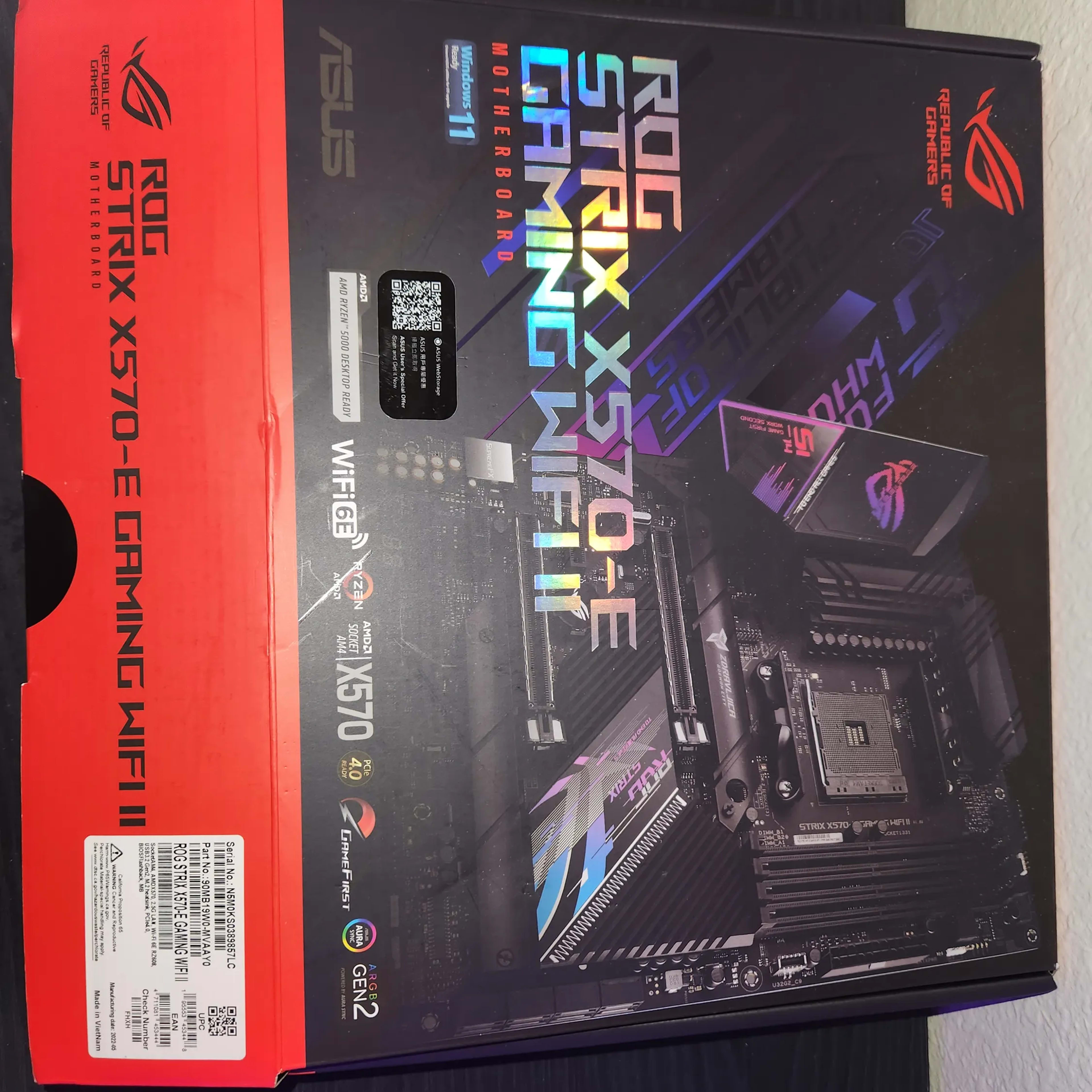 Asus ROG STRIX X570-E GAMING WIFI II ATX