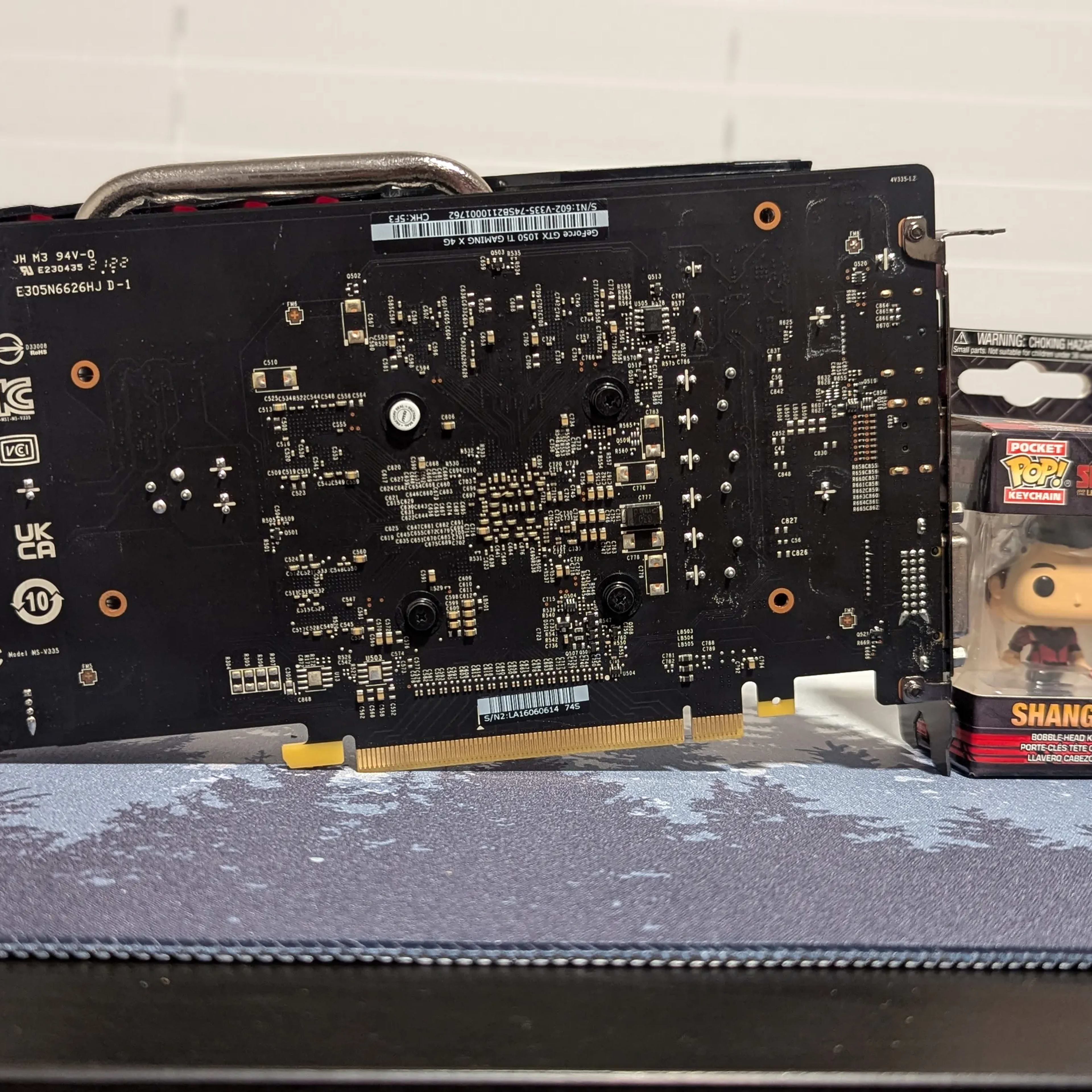 Nvidia GTX 1050 ti 4GB DDR5 MSI Dual Fan Model Jawa
