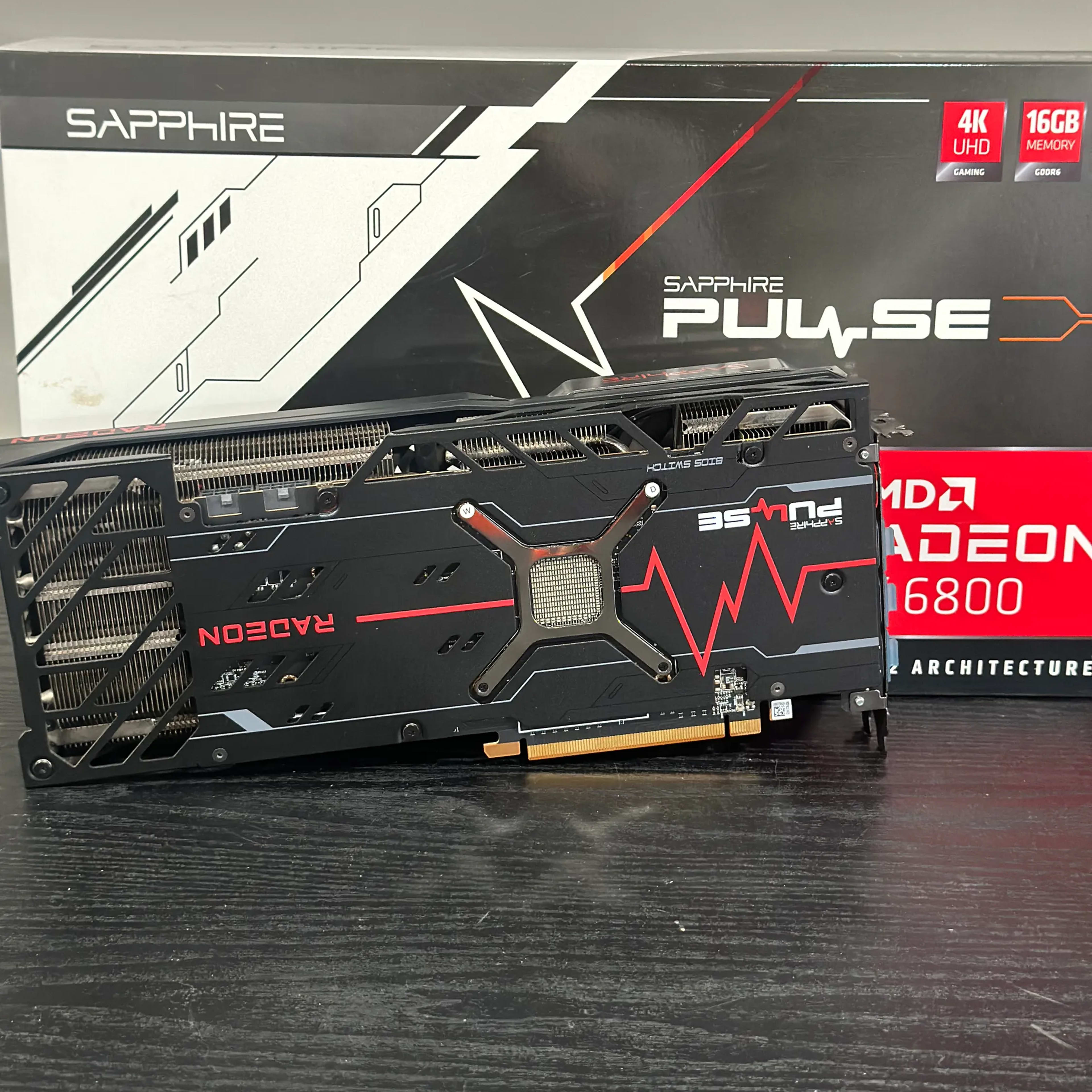 Sapphire Pulse AMD RADEON RX 6800 GAMING GRAPHICS CARD WITH Sapphire Pulse AMD RADEON RX 6800 GAMING GRAPHICS CARD WITH