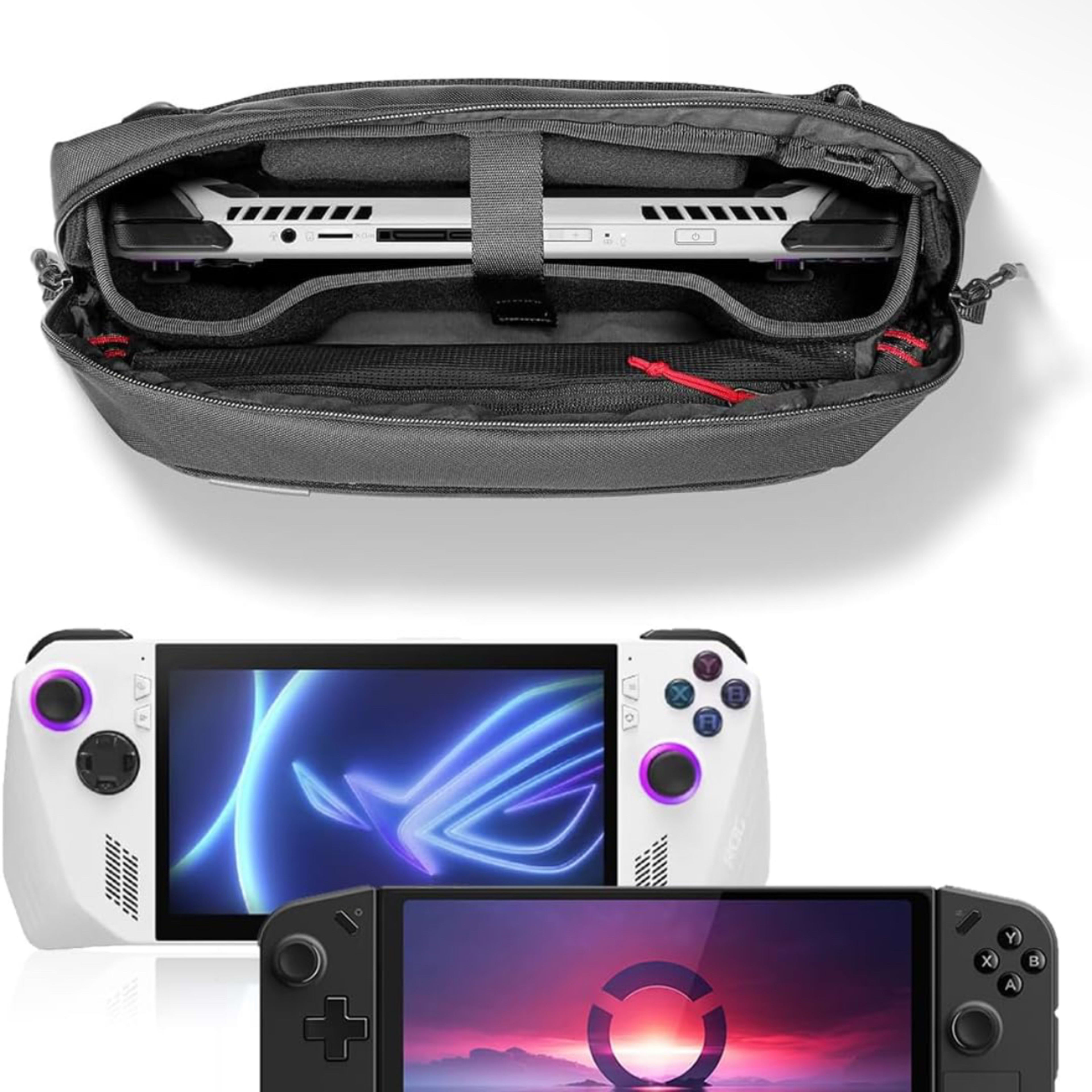 tomtoc Carrying Case for Steam Deck/Steam Deck OLED/ASUS ROG Ally, Storage Portable BaG