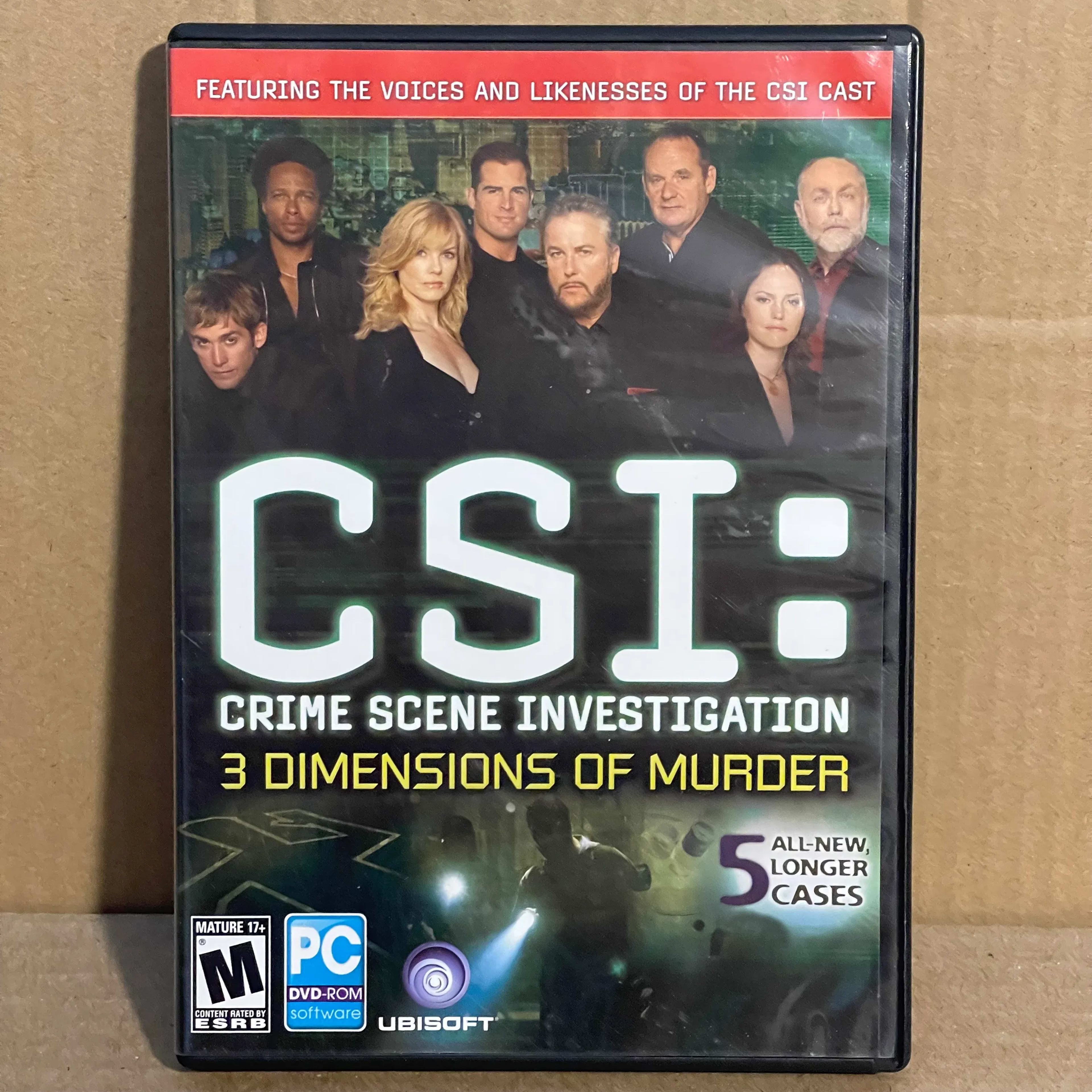 CSI: Crime Scene Investigation 3 Dimensions of Murder (PC, 2007)