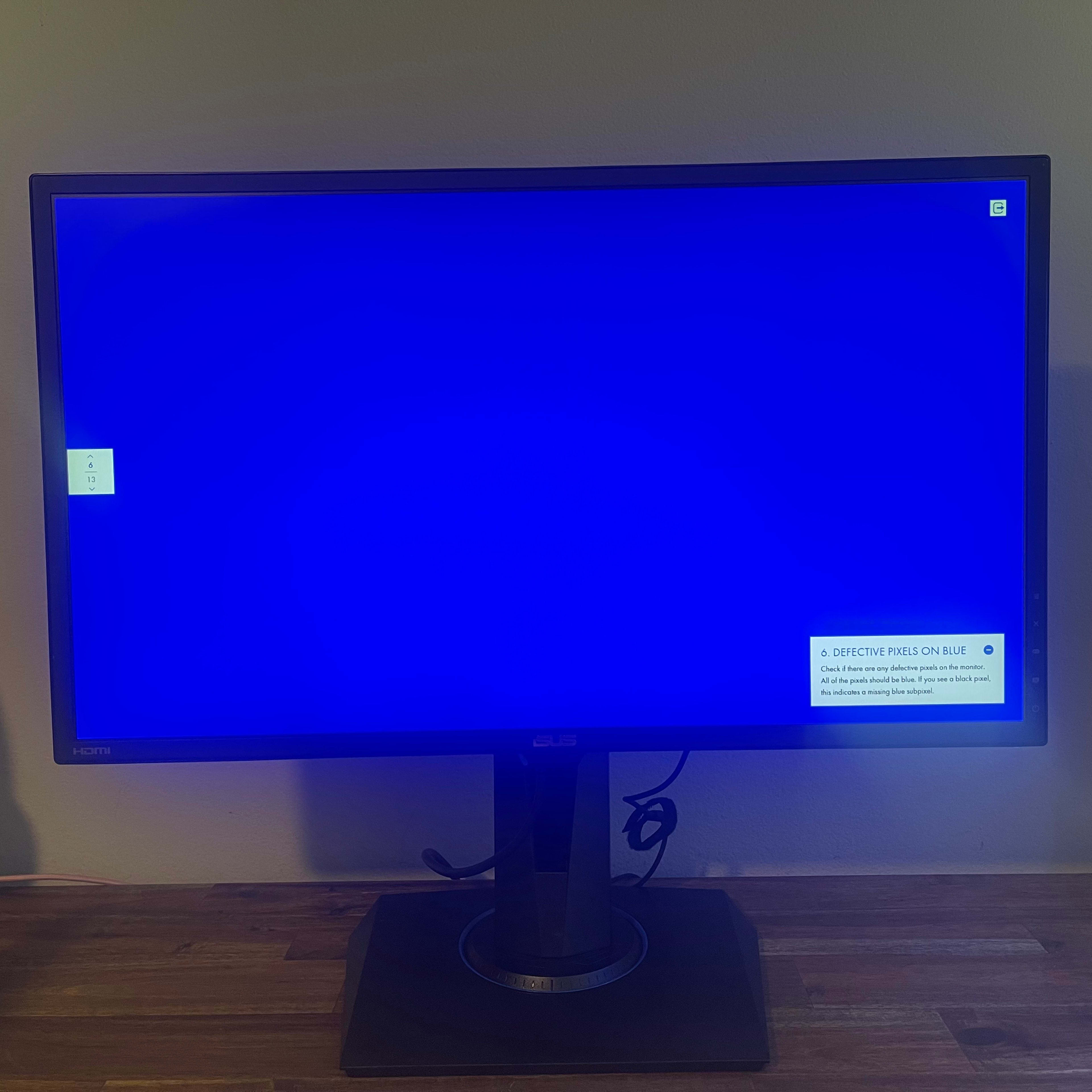 ASUS VG245H 24" 1080P 75hz LED LCD Monitor w/Speakers
