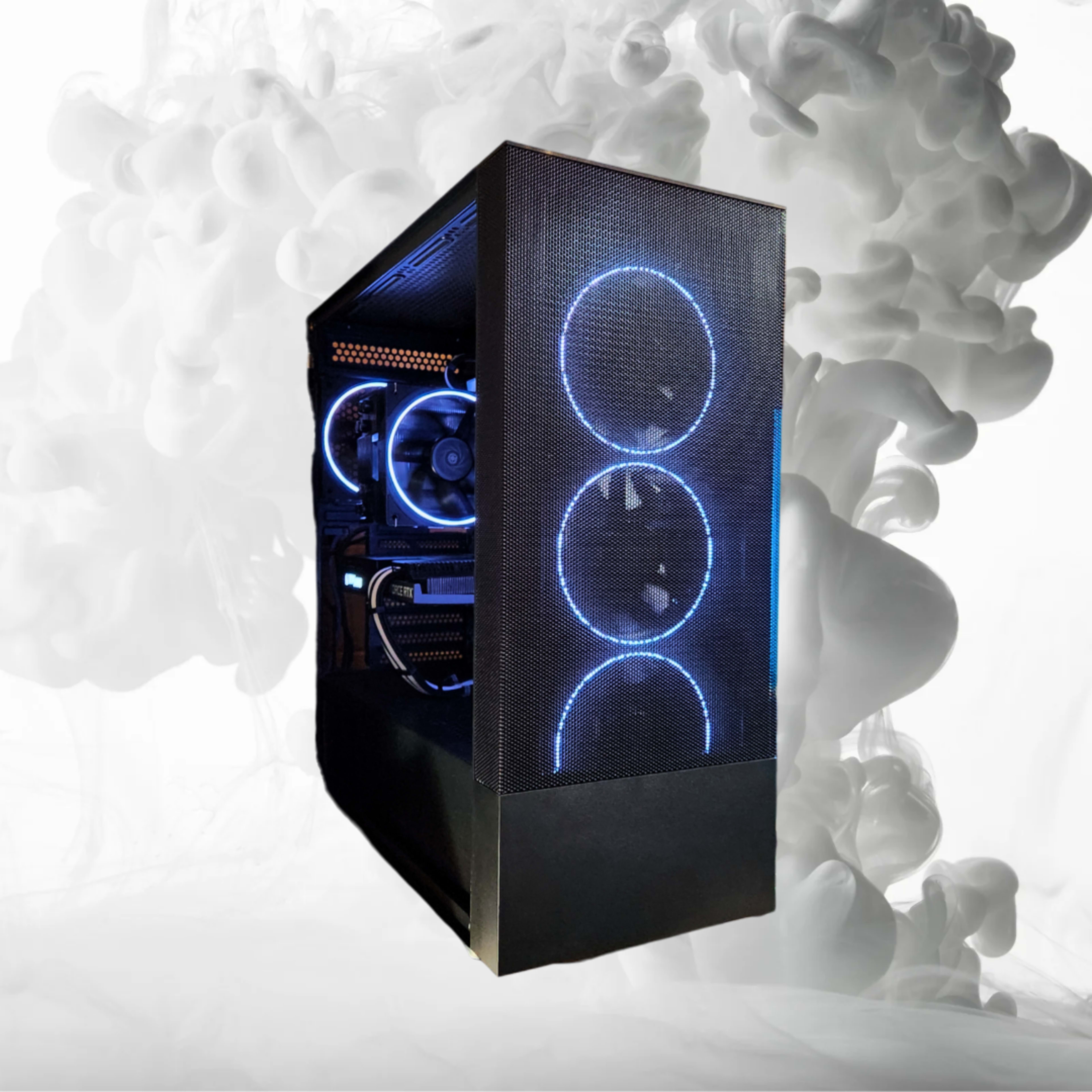 🤵Tuxedo🔲: RTX 3070 | Ryzen 5 5600 | 32GB DDR4 RAM | 1TB SSD | 7 Fans | Black and White RGB PC