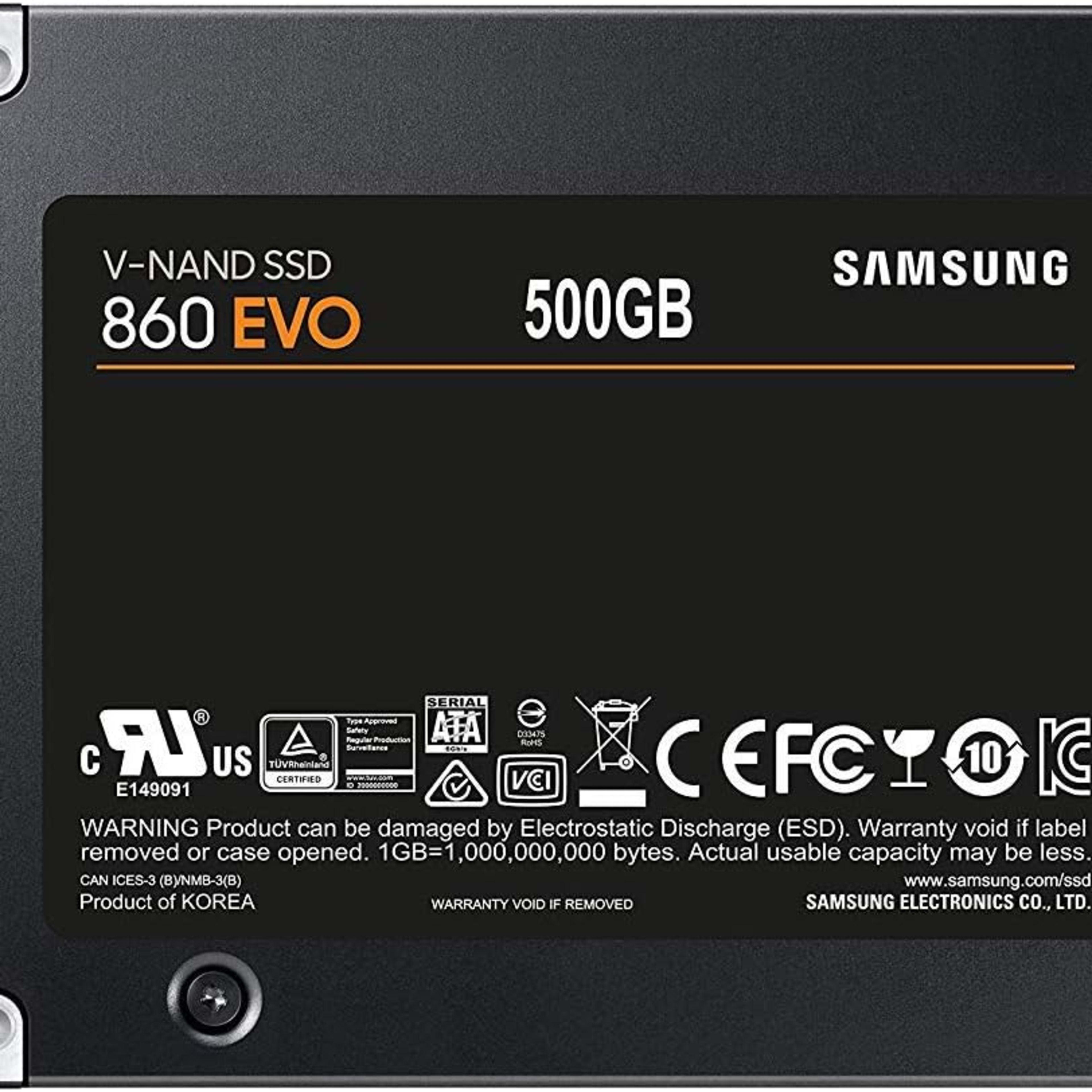 Samsung EVO 860 SSD - 500GB | Jawa