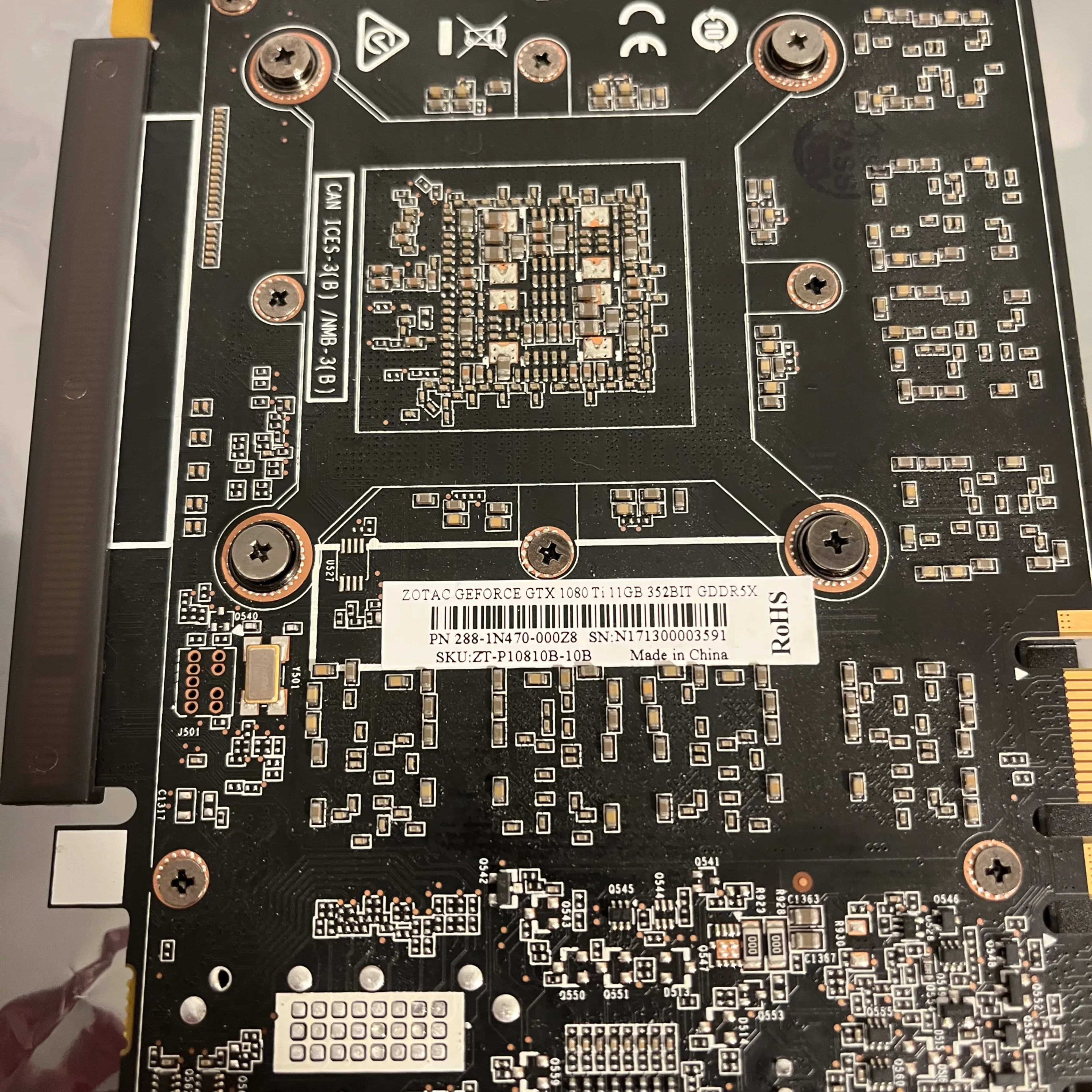 Zotac GTX 1080Ti Blower Card 11GB 288-1N470-000Z8 | Jawa Zotac GTX 1080Ti Blower Card 11GB 288-1N470-000Z8 | Jawa