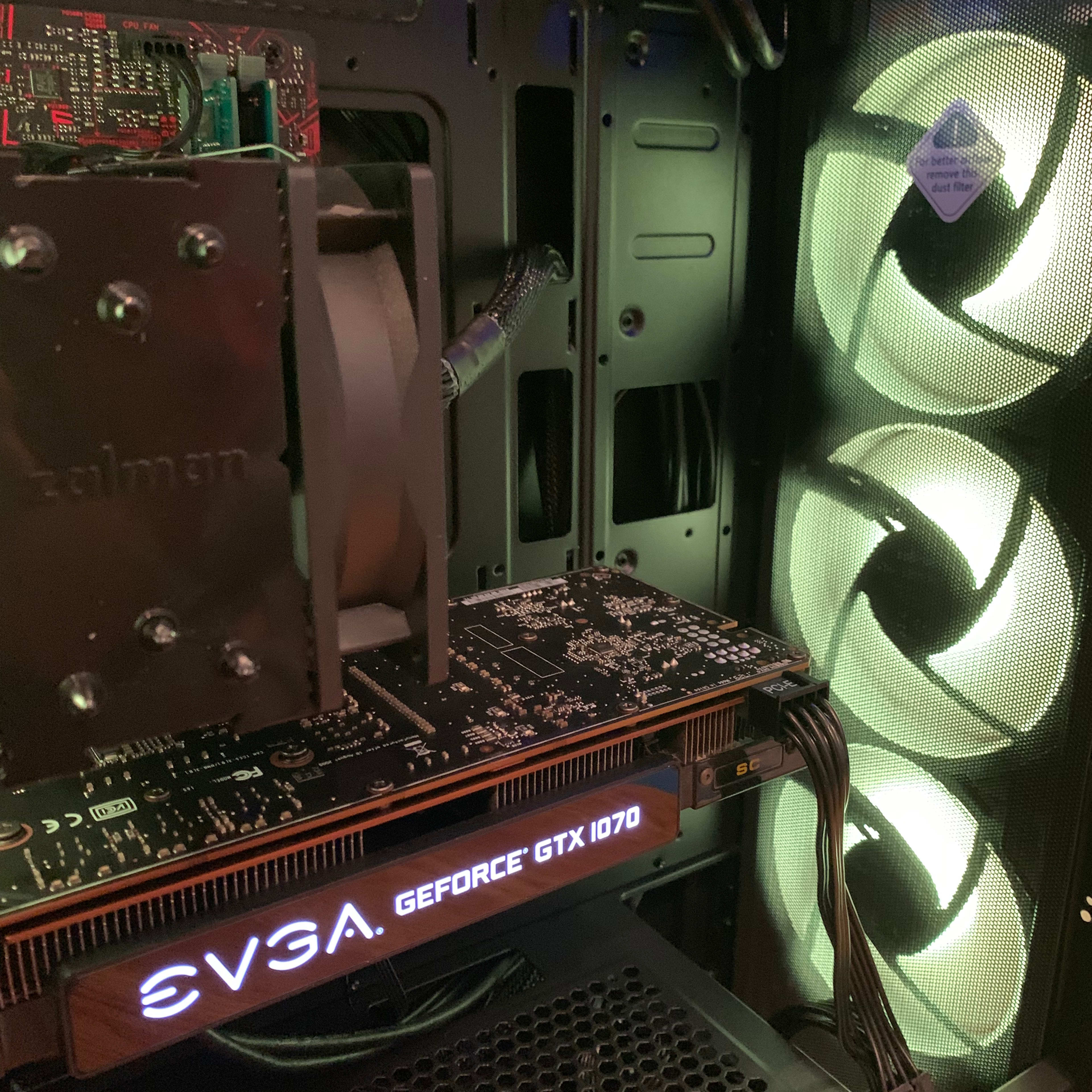 NVIDIA GTX 1070 i5 8400 CUSTOM GAMING PC 16GB DDR4 512GB SSD NVIDIA GTX 1070 i5 8400 CUSTOM GAMING PC 16GB DDR4 512GB SSD