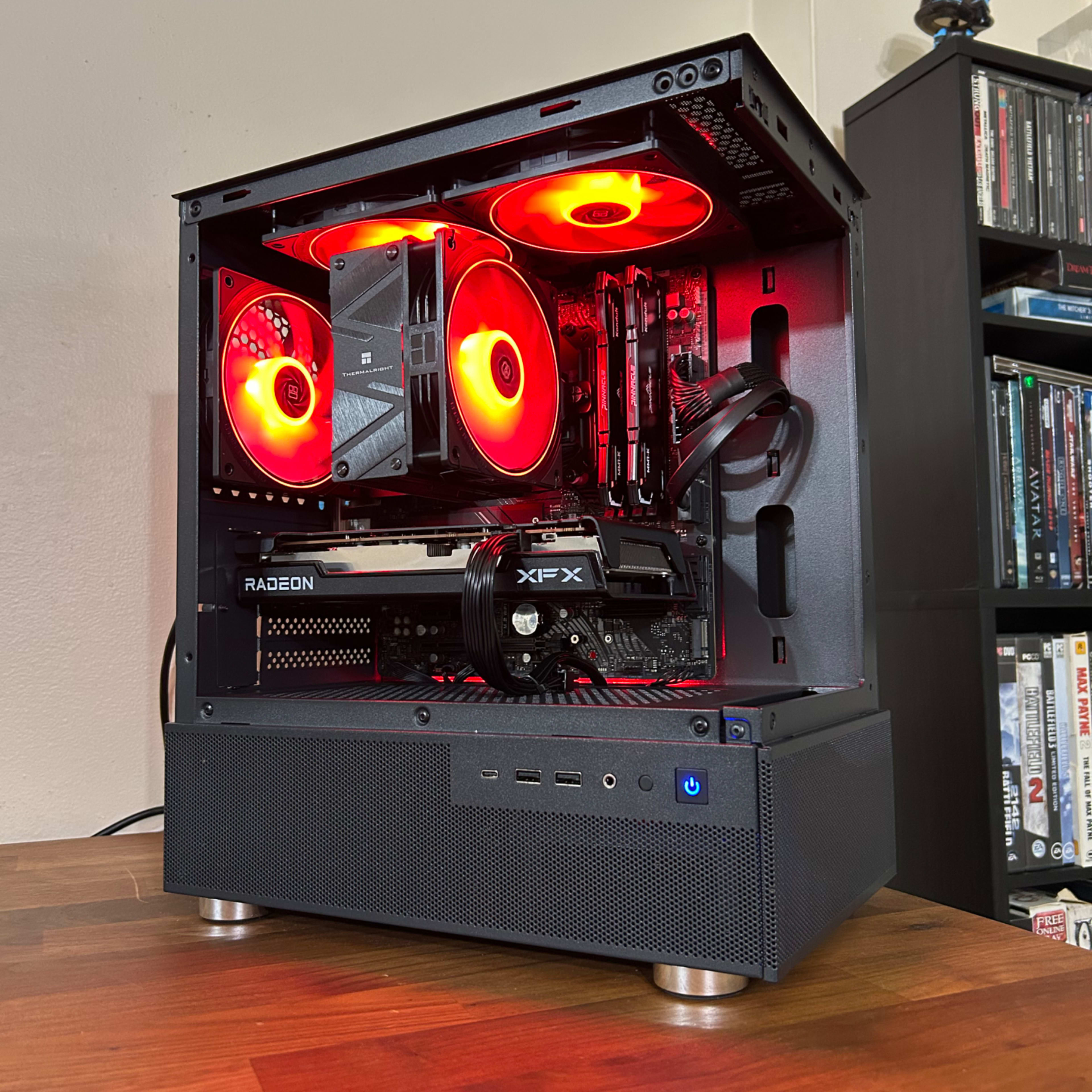 RX 6650 XT 8GB | Ryzen 5 5500 | 1TB SSD | WI-FI | The Dark RX 6650 XT 8GB | Ryzen 5 5500 | 1TB SSD | WI-FI | The Dark