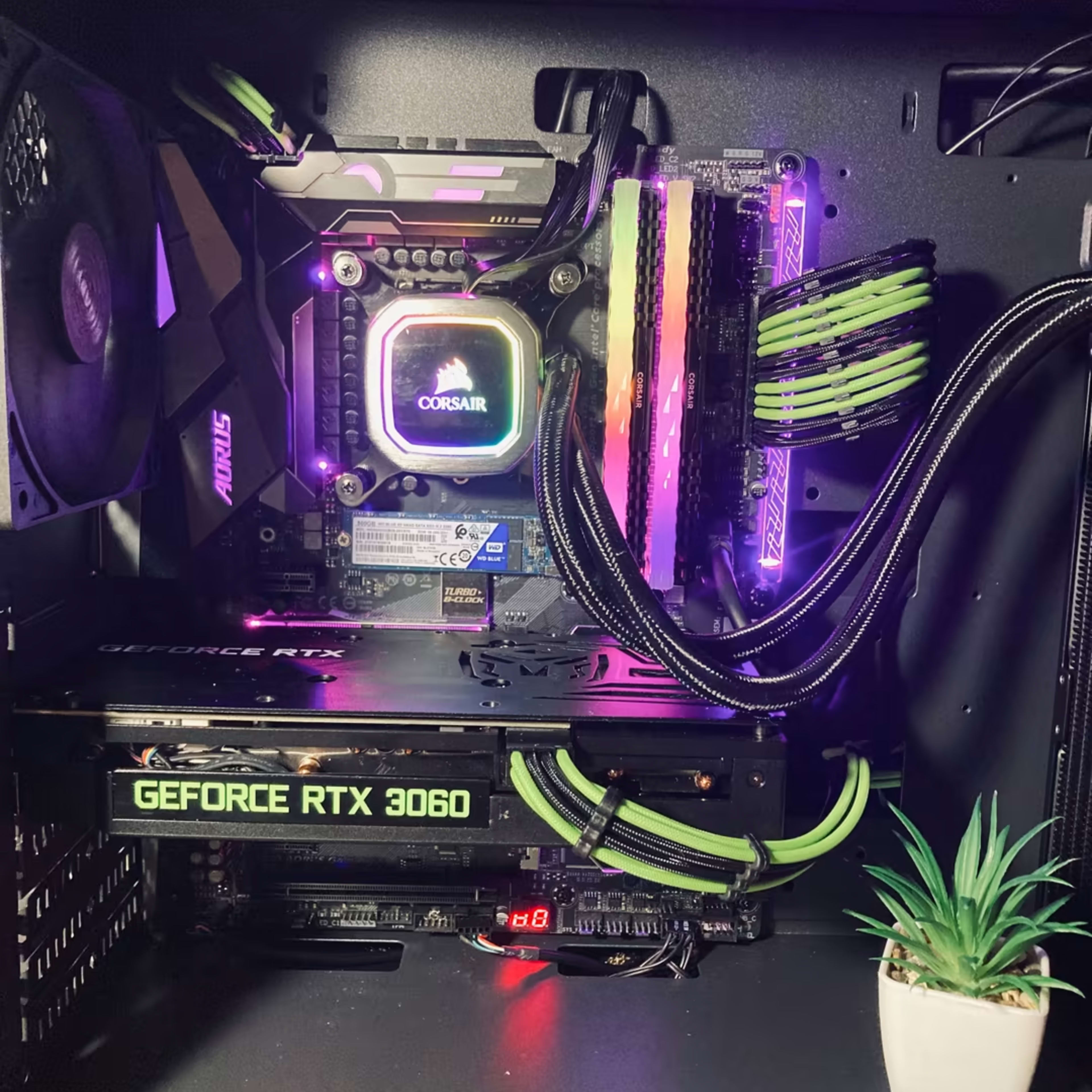 “Octane”// I7-9700, RTX 3060 12GB High-End Gaming PC