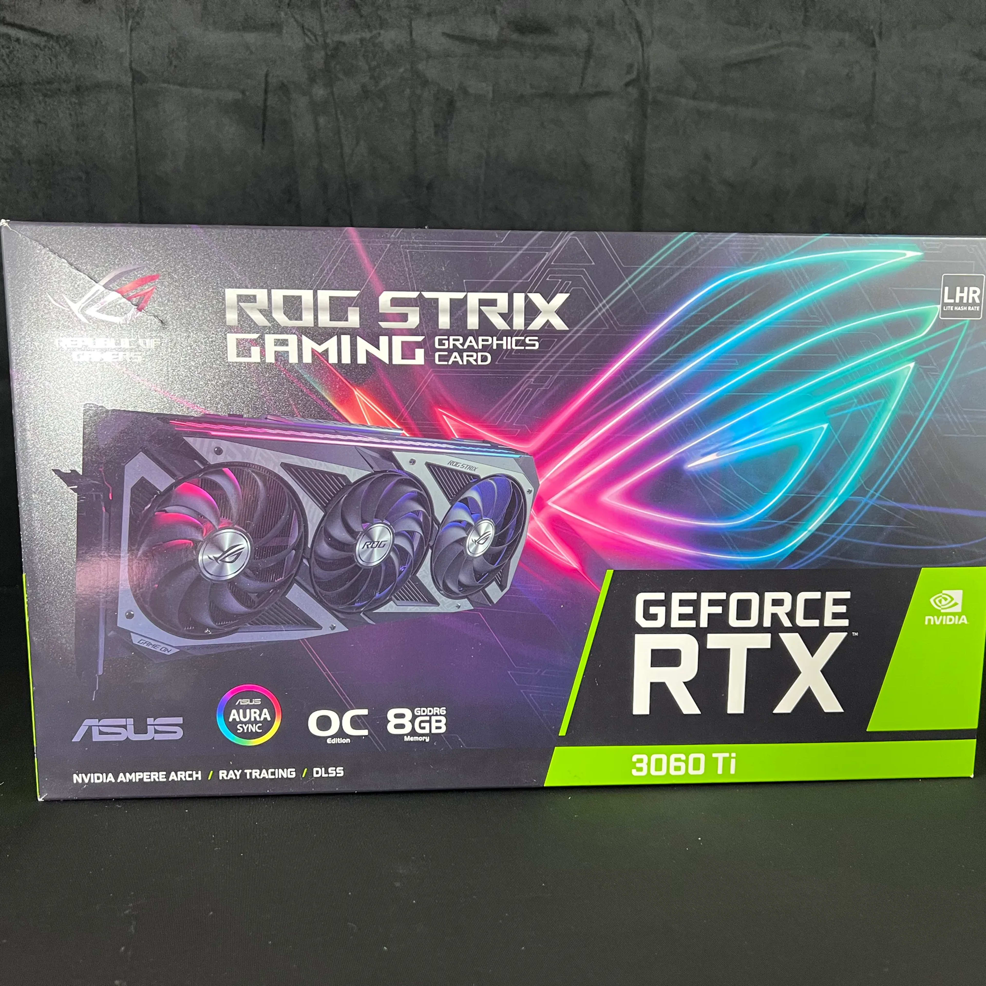 ASUS ROG Strix NVIDIA GeForce RTX 3060Ti V2 OC Edition Gaming