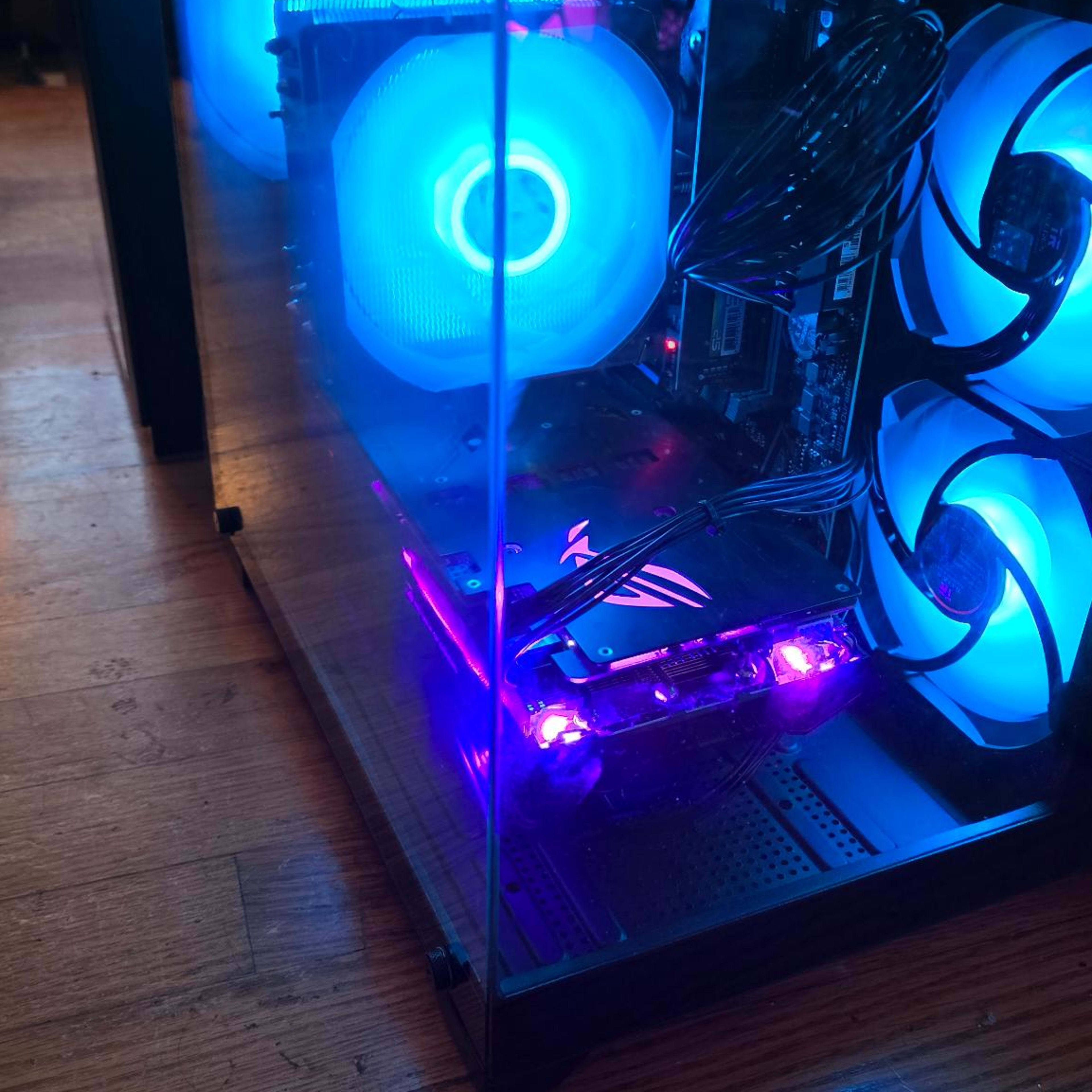 Entry Level Gaming PC With RGB Used With Some New Parts