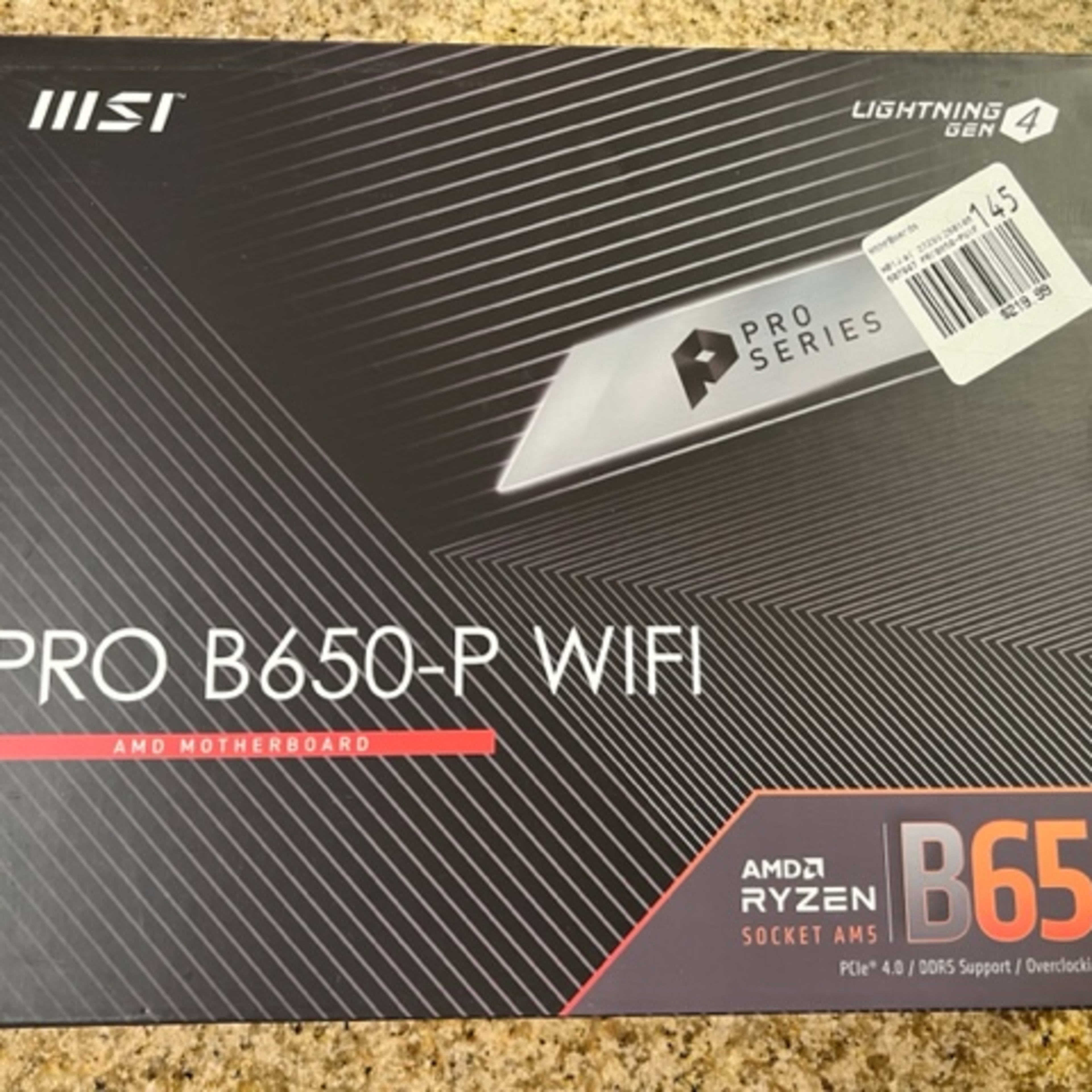 MSI B650P PRO WiFi AMD AM5 ATX Motherboard Jawa