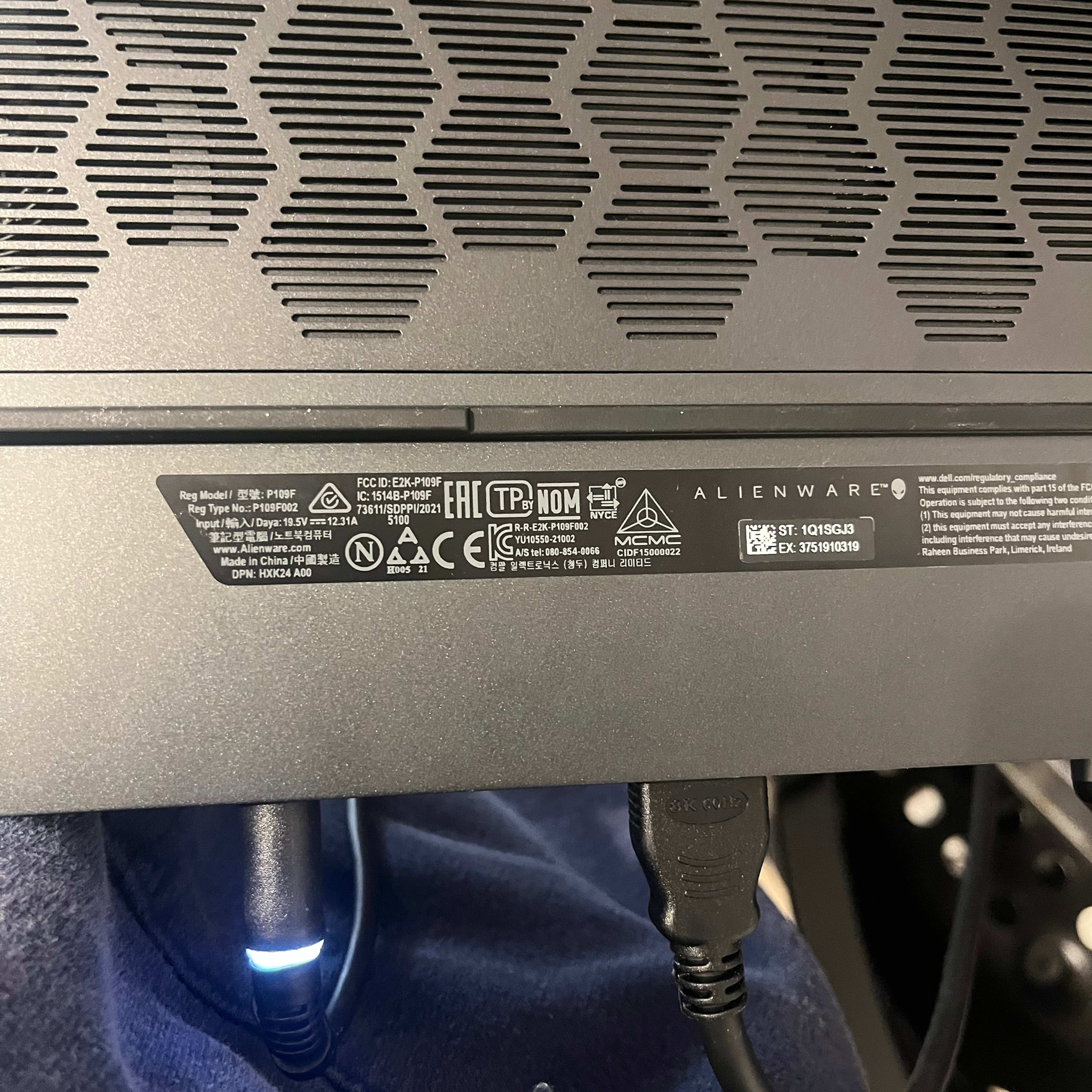 Alienware m15 Rysen Edition R5 Gaming Laptop