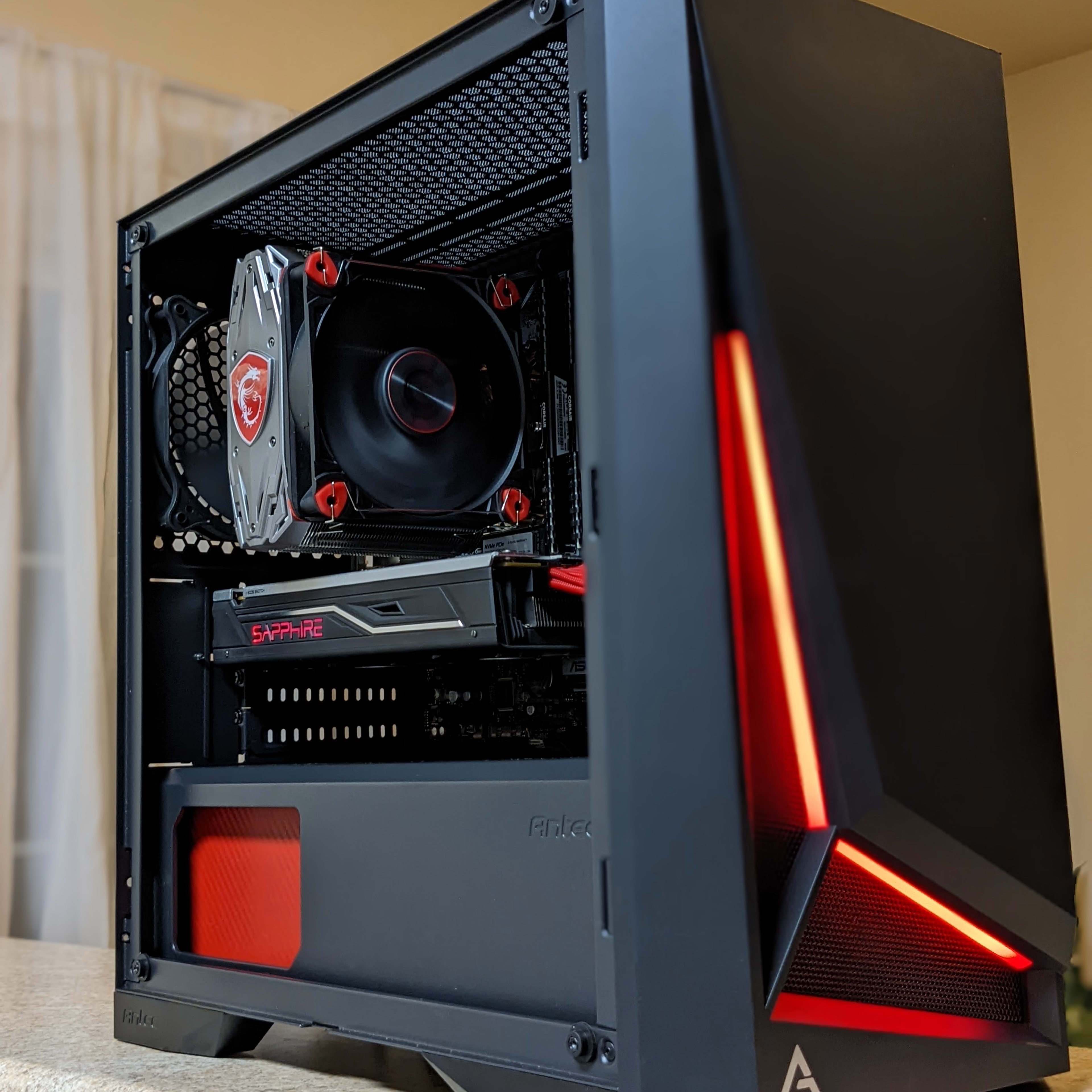 Budget Intel Gaming PC- Core i7 8700 - RX 570 4GB