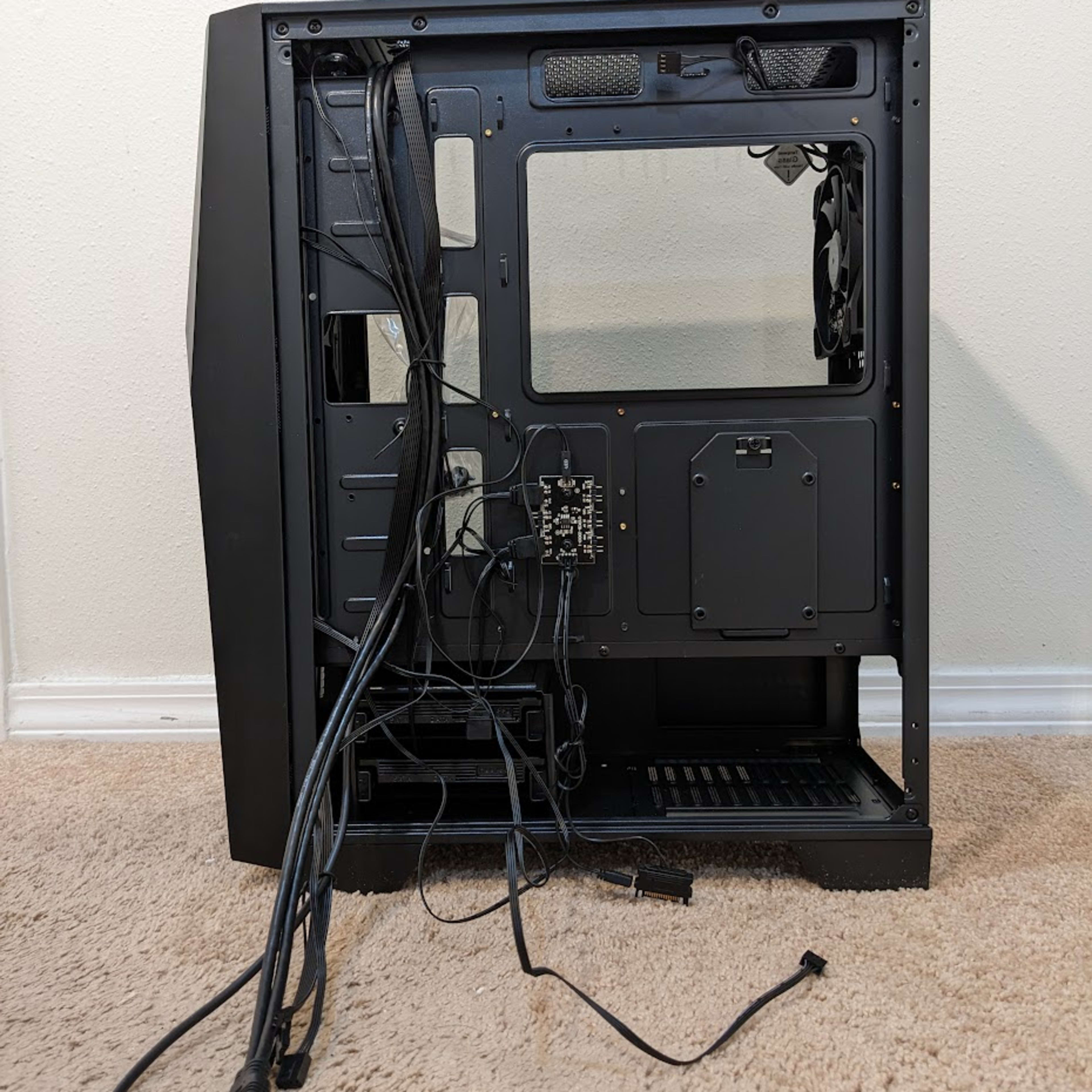 Open Box MSI MAG Forge 100R Mid Tower Gaming Case with ARGB fans