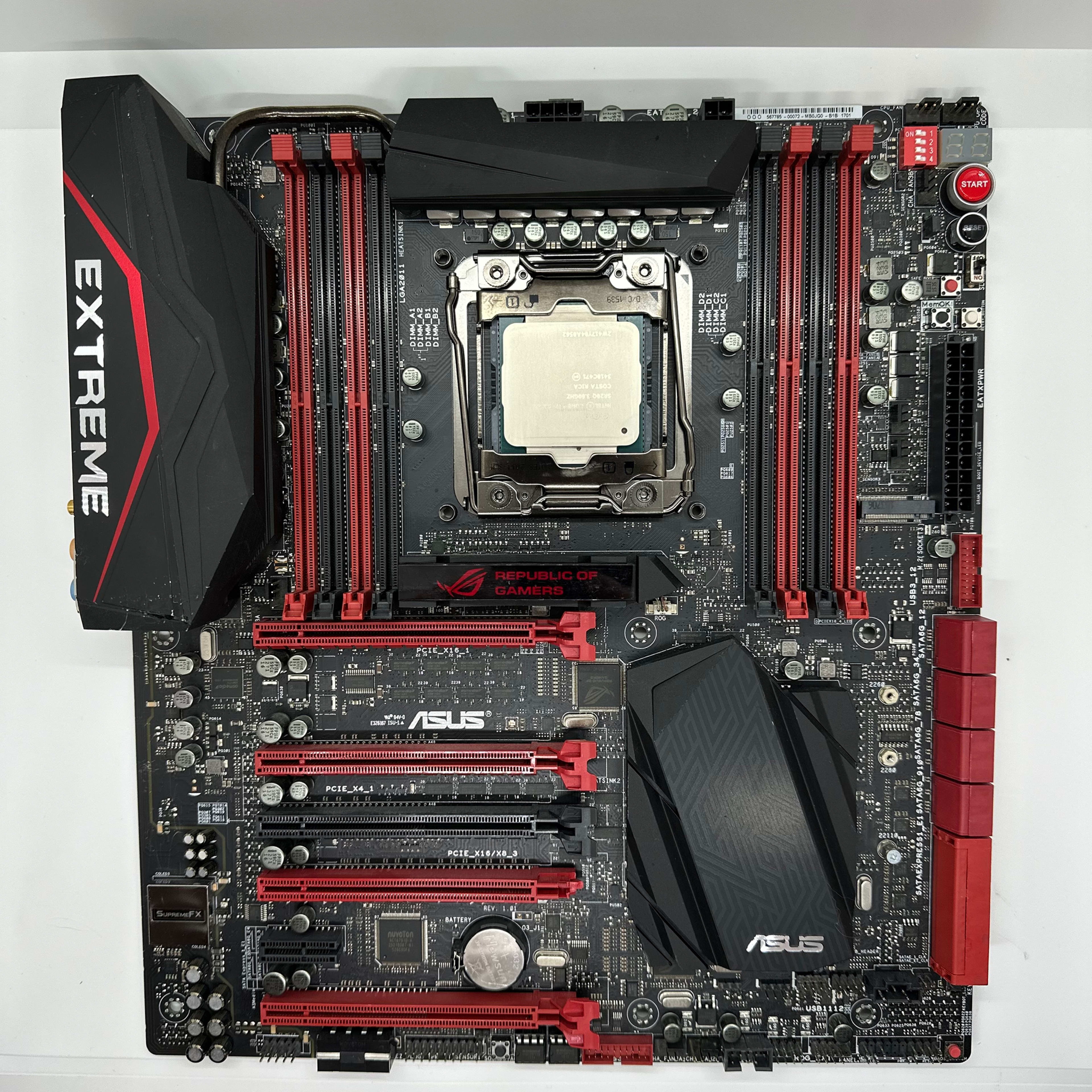 ASUS RAMPAGE V EXTREME X99 + CPU bundle