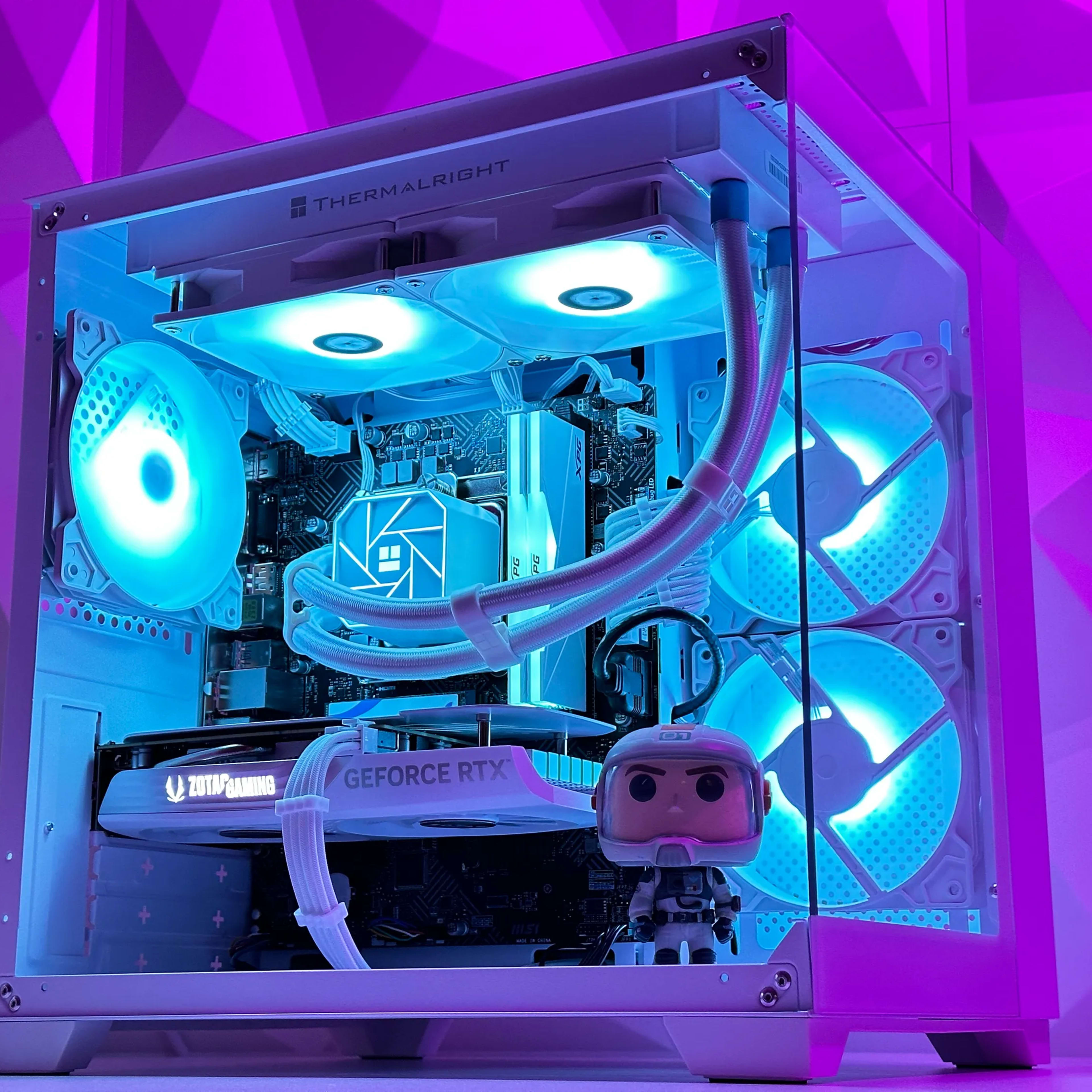 🚀👨🏻‍🚀🌟👨‍🚀Buzz ||Liquid Cooled Gaming PC❄️Nvidia RTX 4060 8GB❄️Intel  13100F❄️16GB DDR4❄️1TB NVME | Jawa