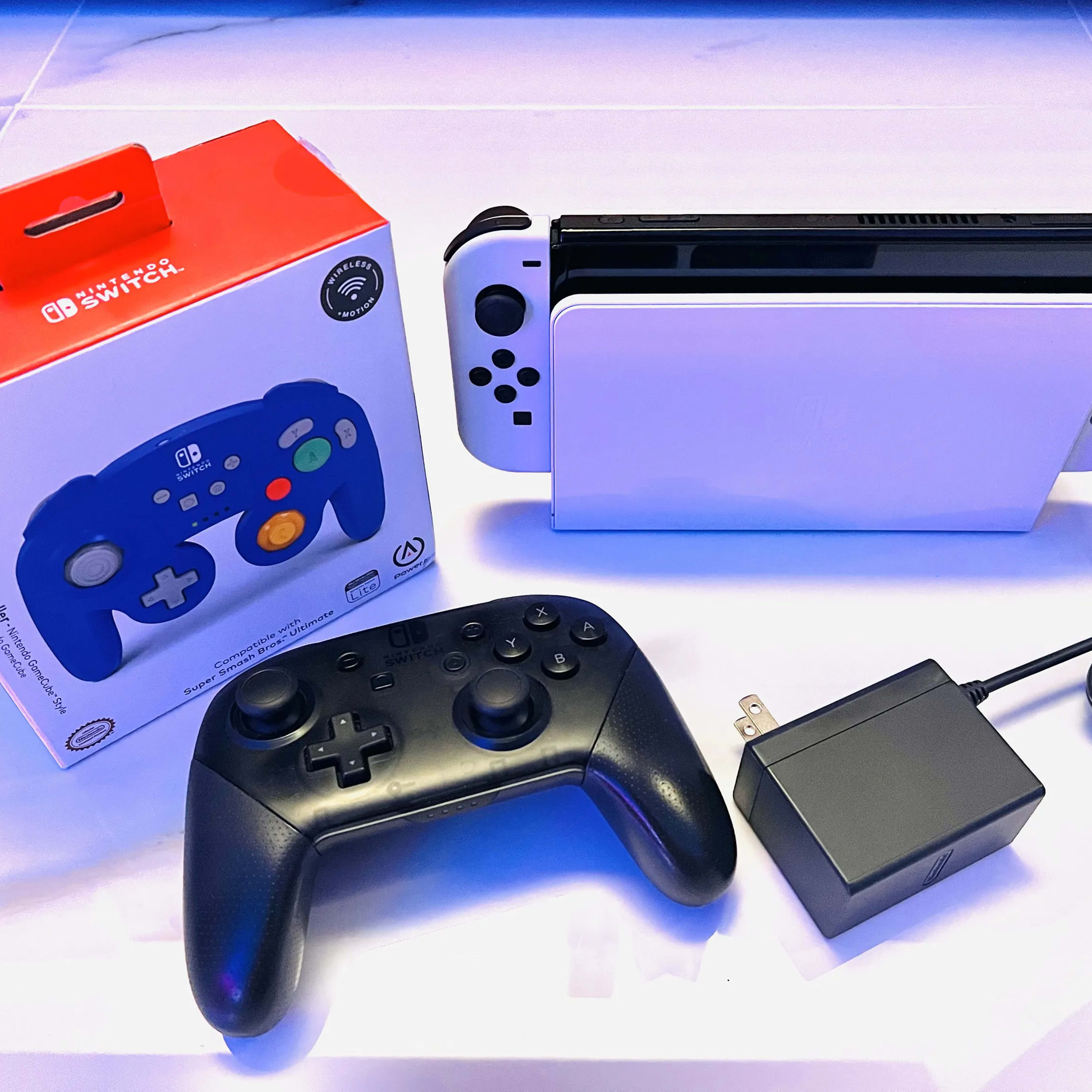 Nintendo Switch OLED + Accessories - Nearly Mint Condition - Heavily Discounted