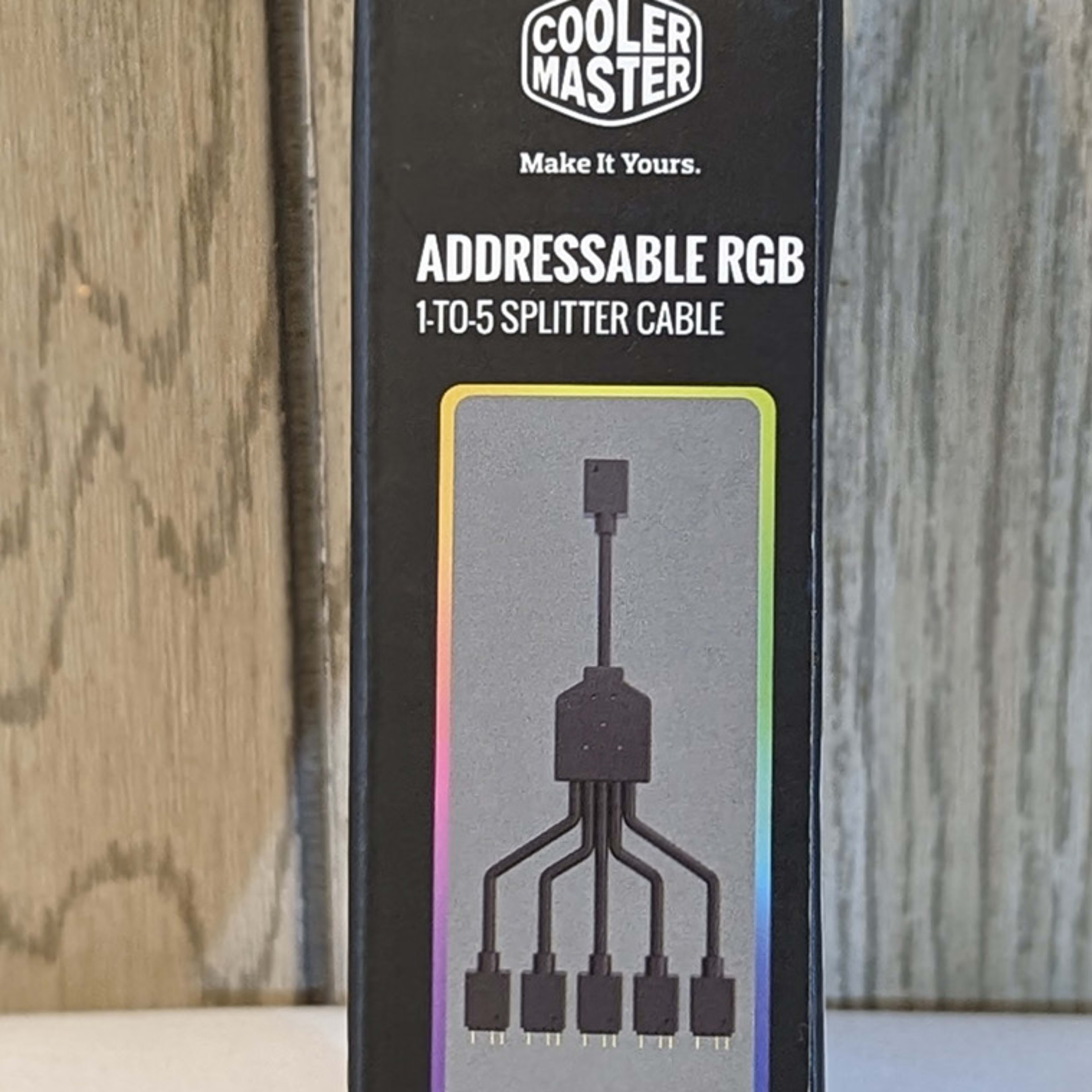 Cooler Master 1-to-5 ARGB Splitter Cable for 5v 3pin Addressable RGB