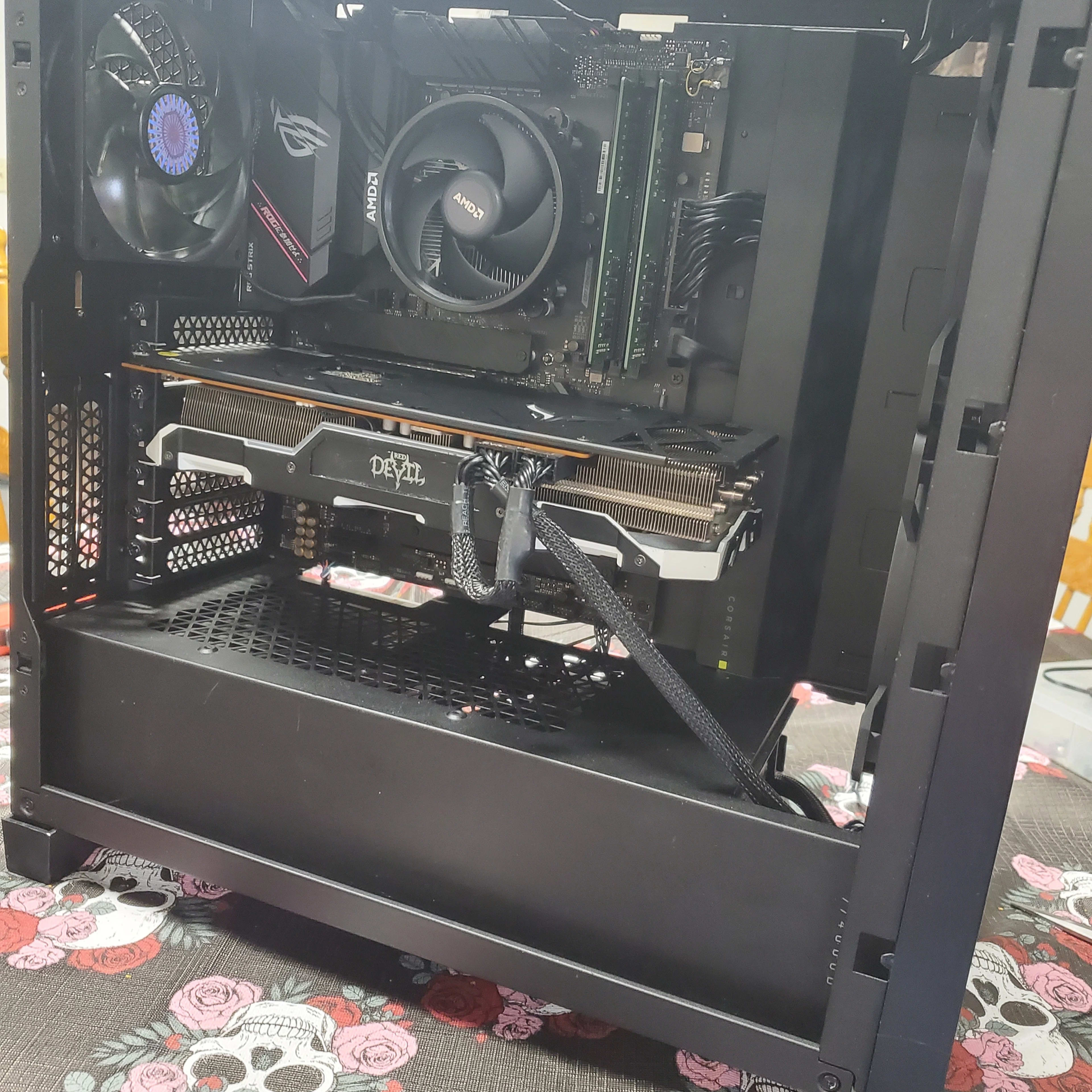 Gaming pc 5600x 5700xt 32gb ram 256gb m.2