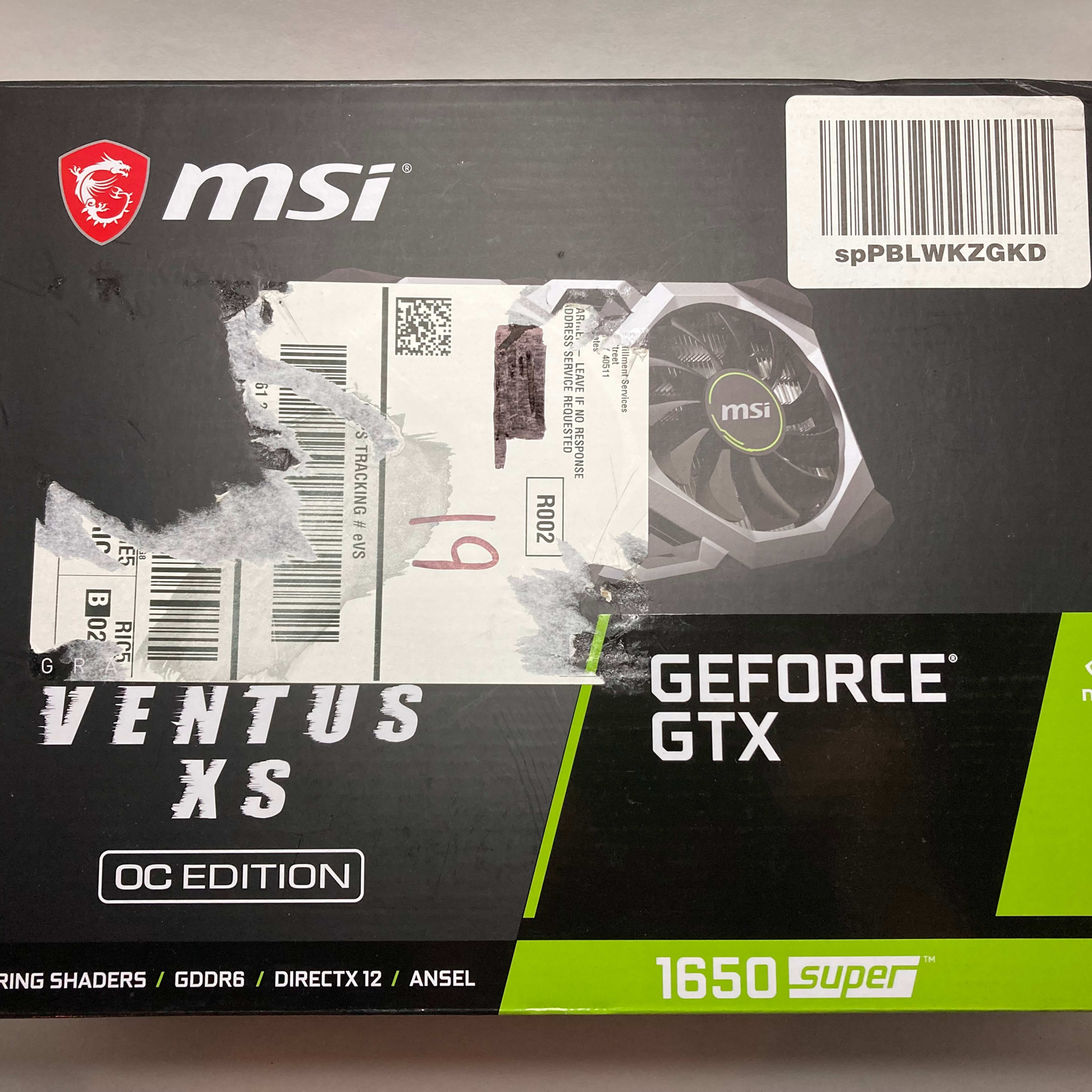 MSI GeForce GTX 1650 Super VENTUS XS OC edition - USED | Jawa MSI GeForce GTX 1650 Super VENTUS XS OC edition - USED | Jawa