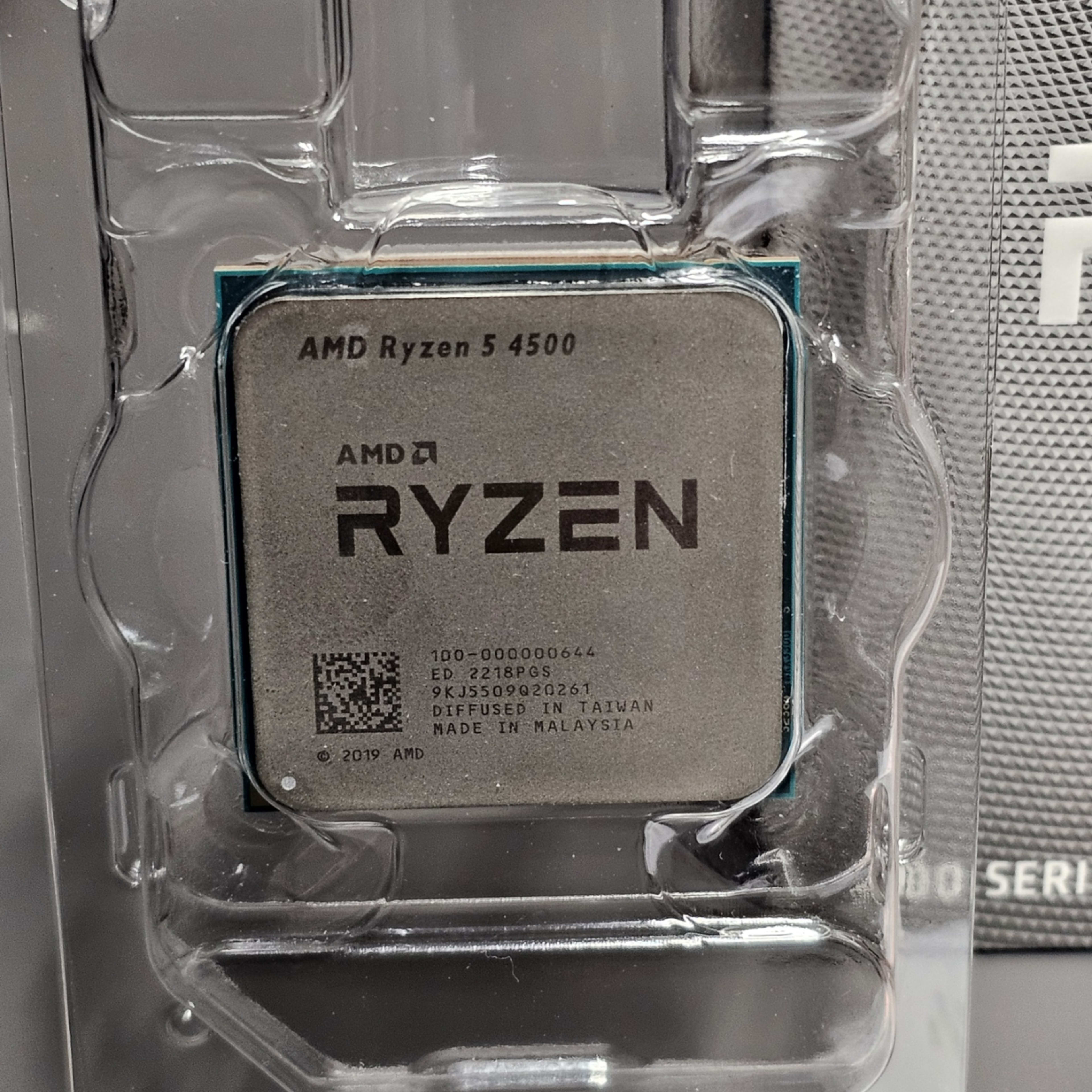 Barely used AMD Ryzen 5 4500 with stock cooler | Jawa