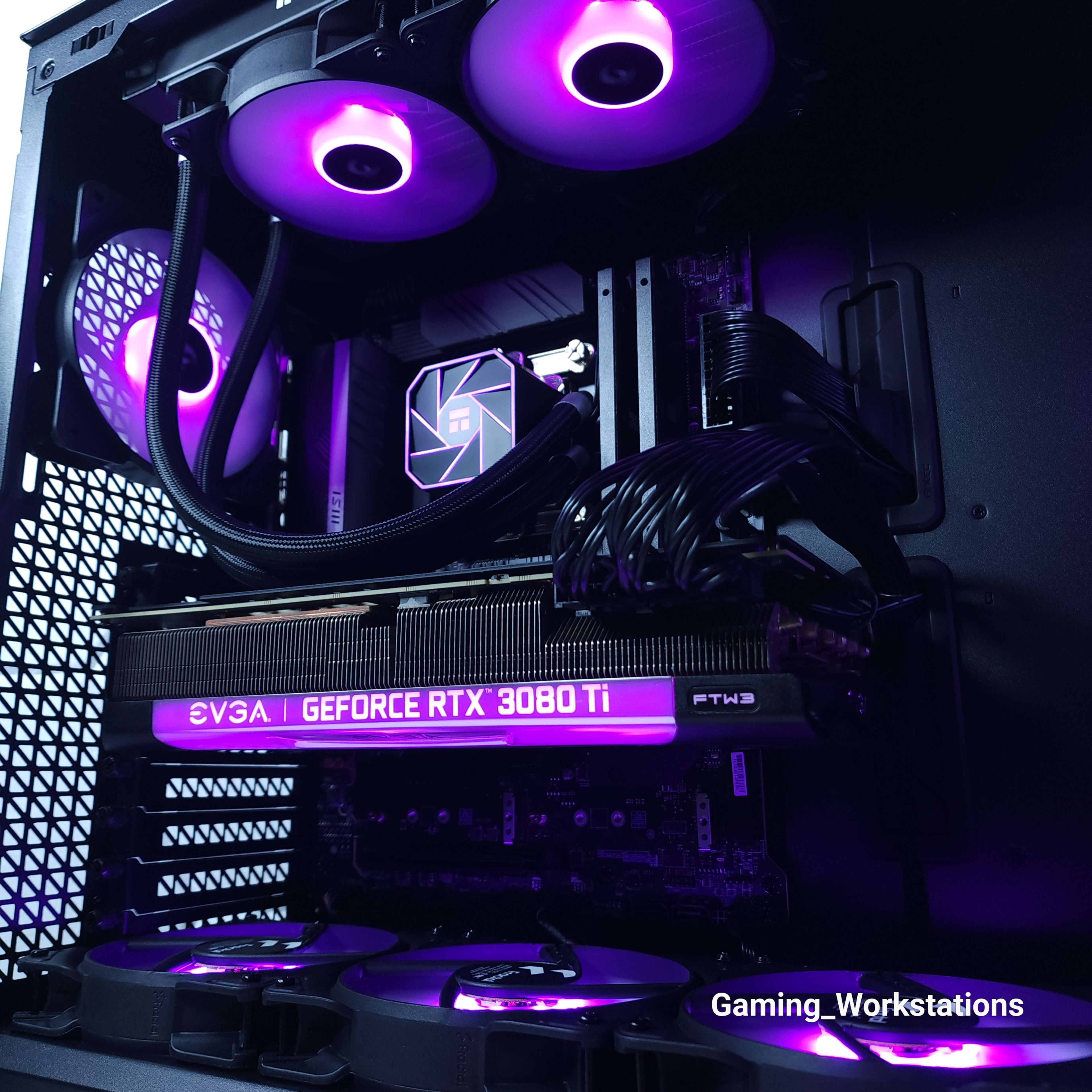 💜🖤1440p Gaming | RTX 3080 Ti FTW3 | Intel Core i5 12600KF | 32GB 3200MHz | 1TB M.2 NVMe SSD Gen 4