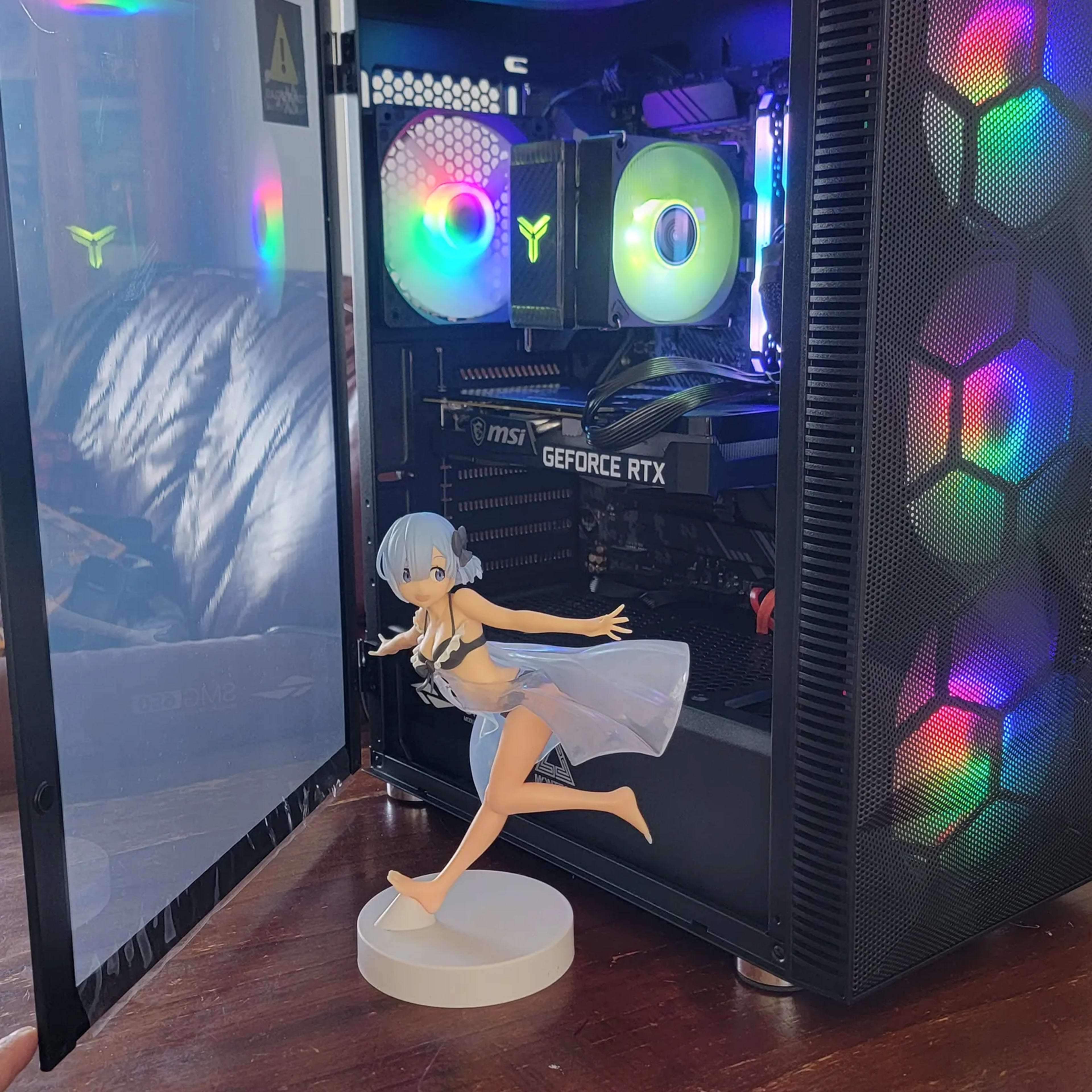 All around custom PC Ryzen 5 3600x, RTX 3060, 32Gb ram, 3TB total storage