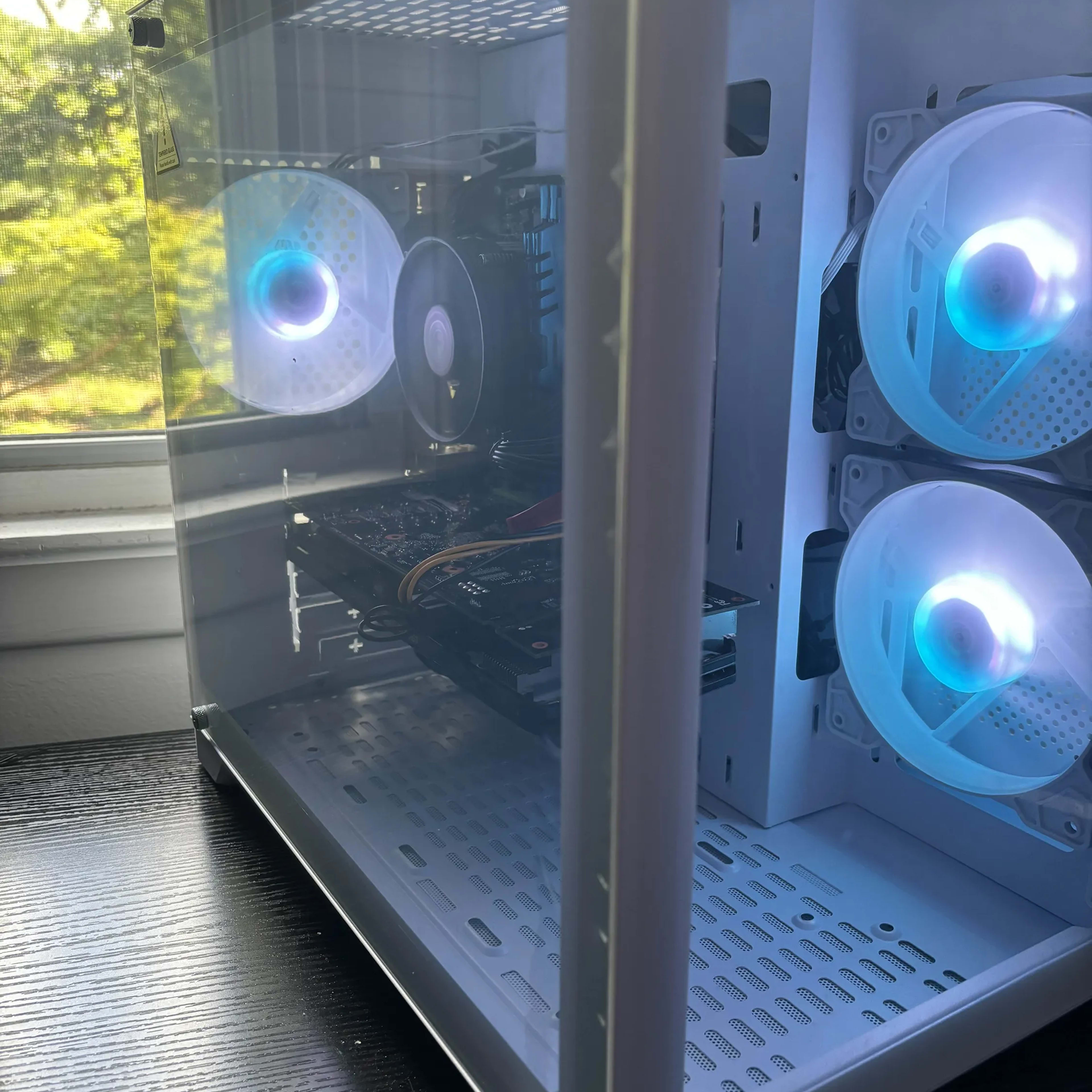 GAMING PC i5 16GB NVIDIA GTX 950 RGB Lighting RGB Fans Computer