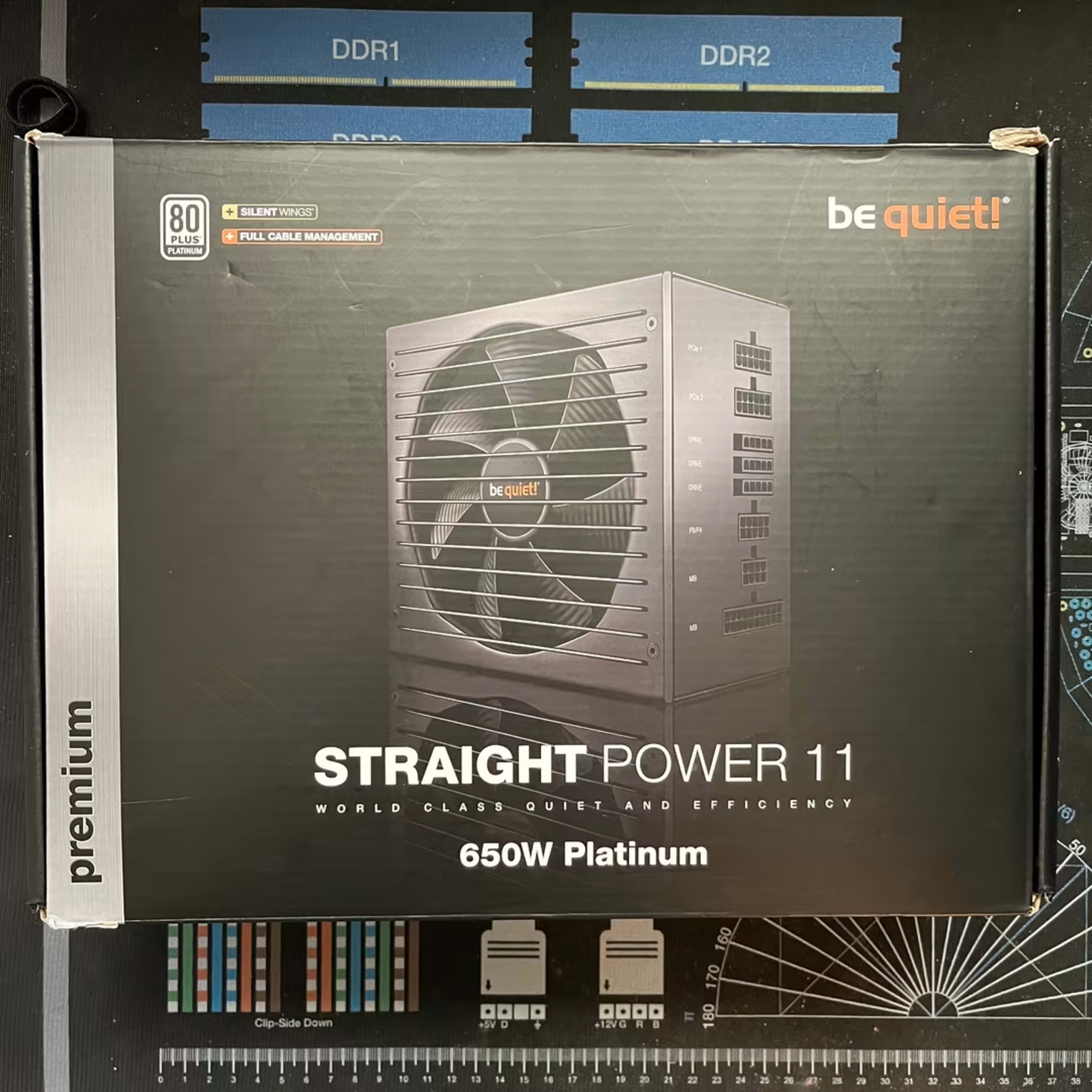 be quiet! Straight Power 11 650W 80+ Platinum - Fully modular