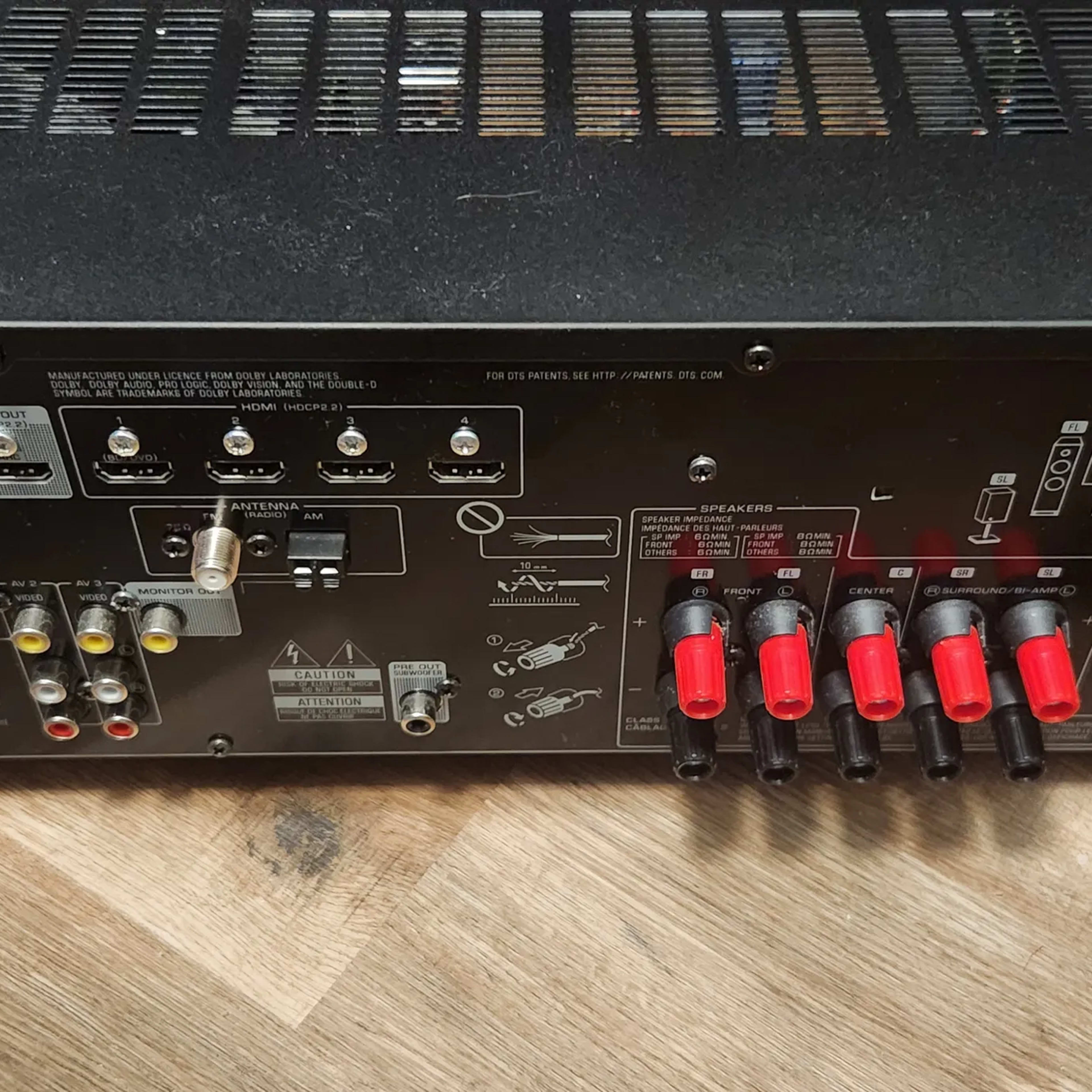 Yamaha rx-v385 5.1 channel av receiver