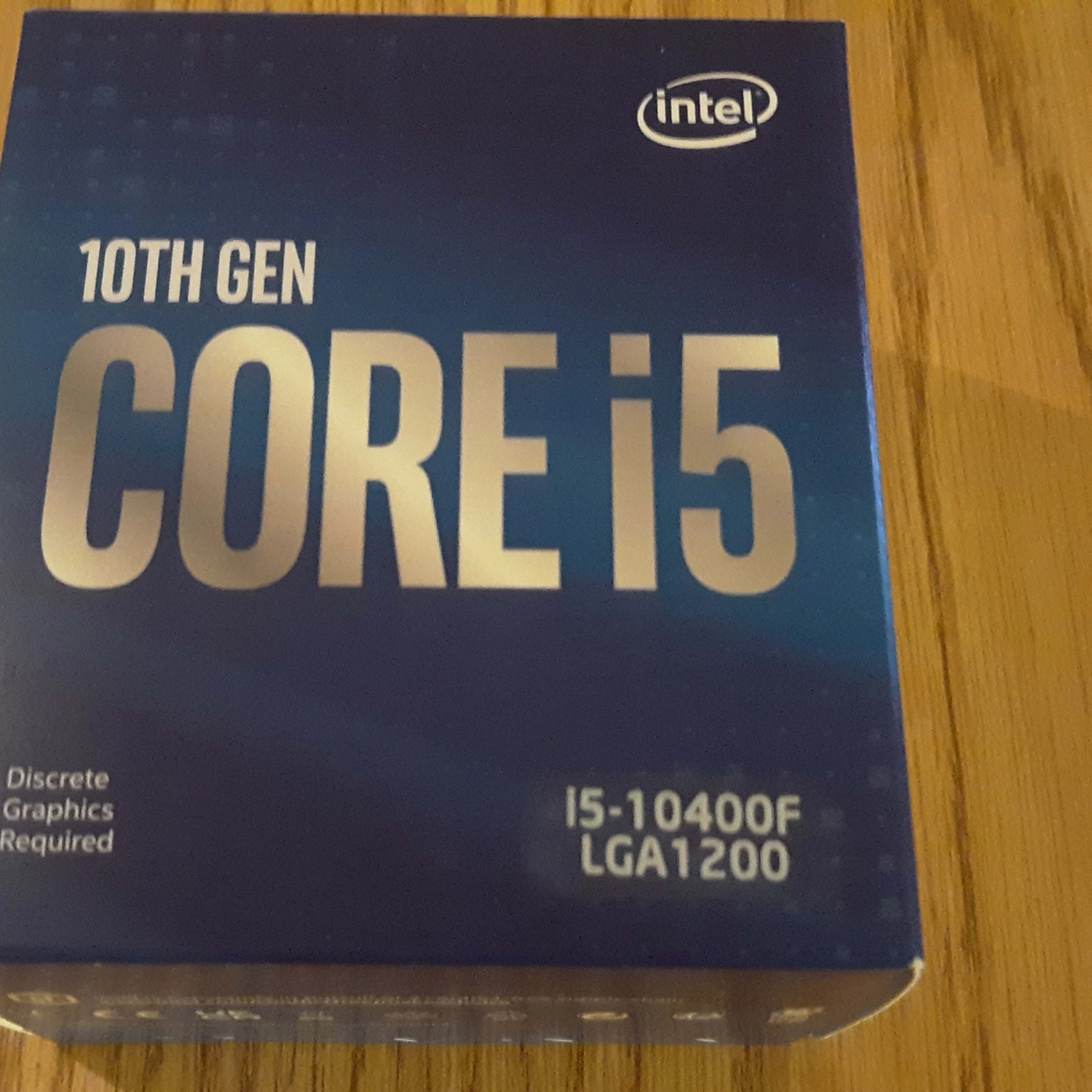 FACTORY SEALED || Intel Core i5-10400F, 6C/12T CPU, 2.9 GHz