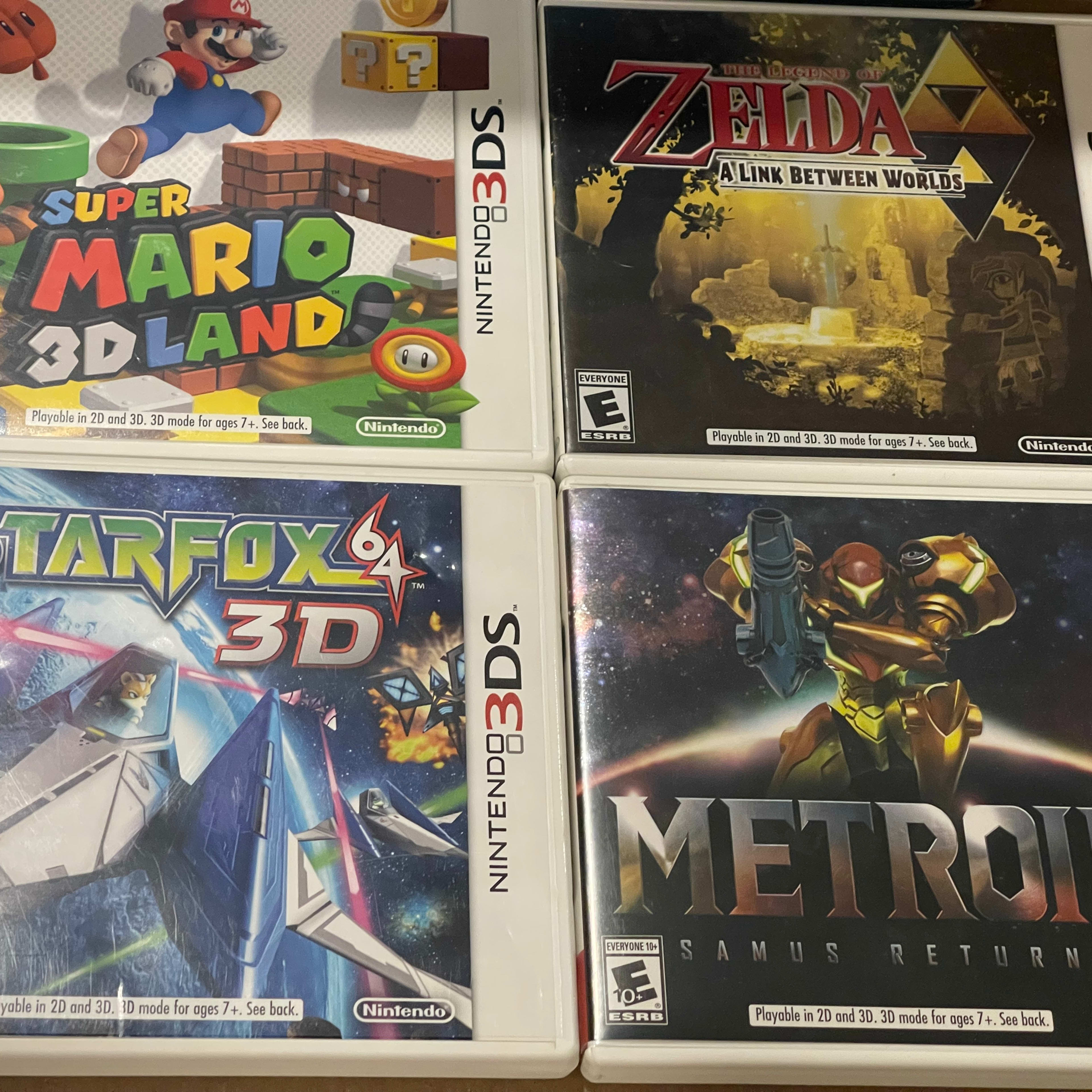 Used, Nintendo 3DS, Aqua Blue, + Games