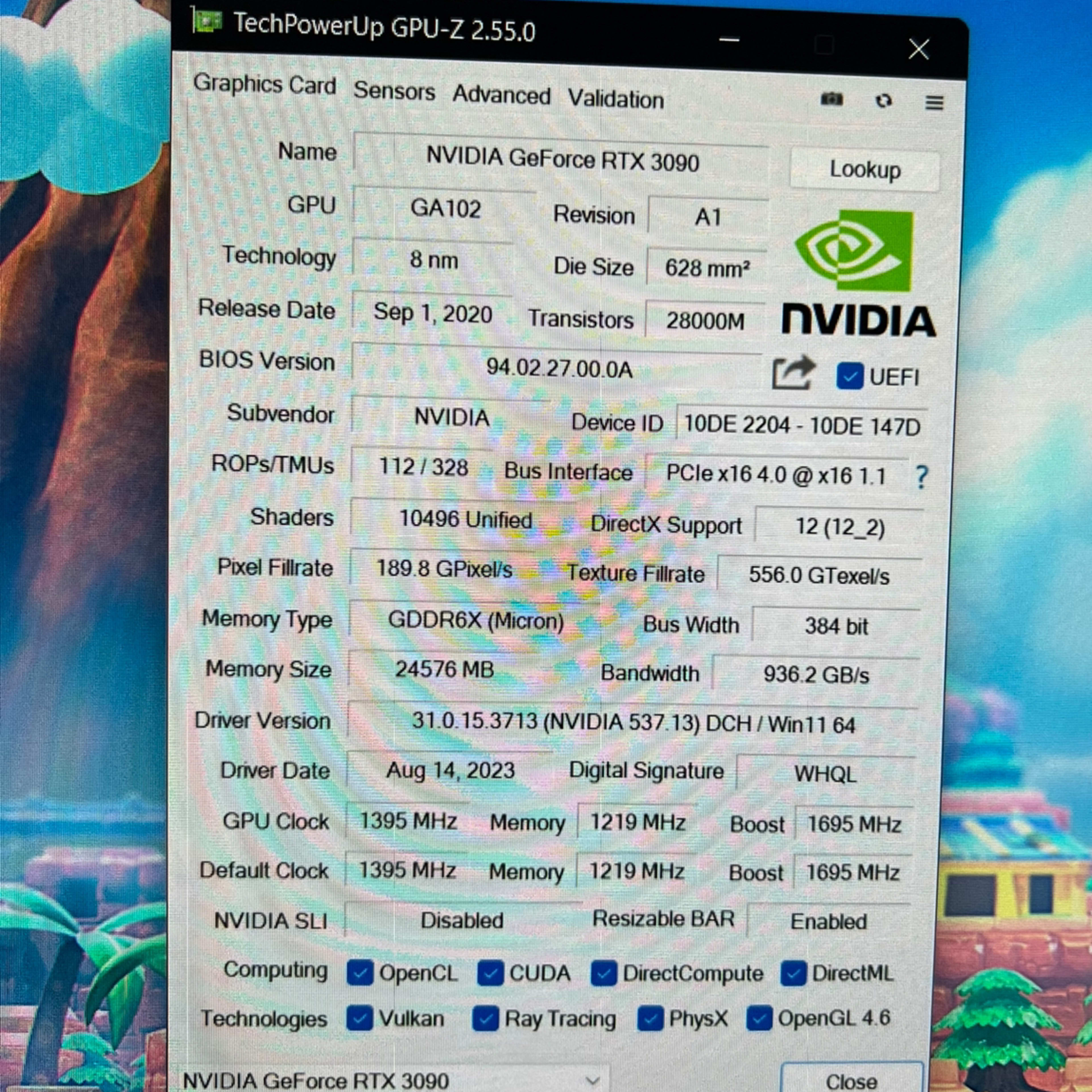NVIDIA GeForce RTX 3090 Founders Edition - Used - Good NVIDIA GeForce RTX 3090 Founders Edition - Used - Good