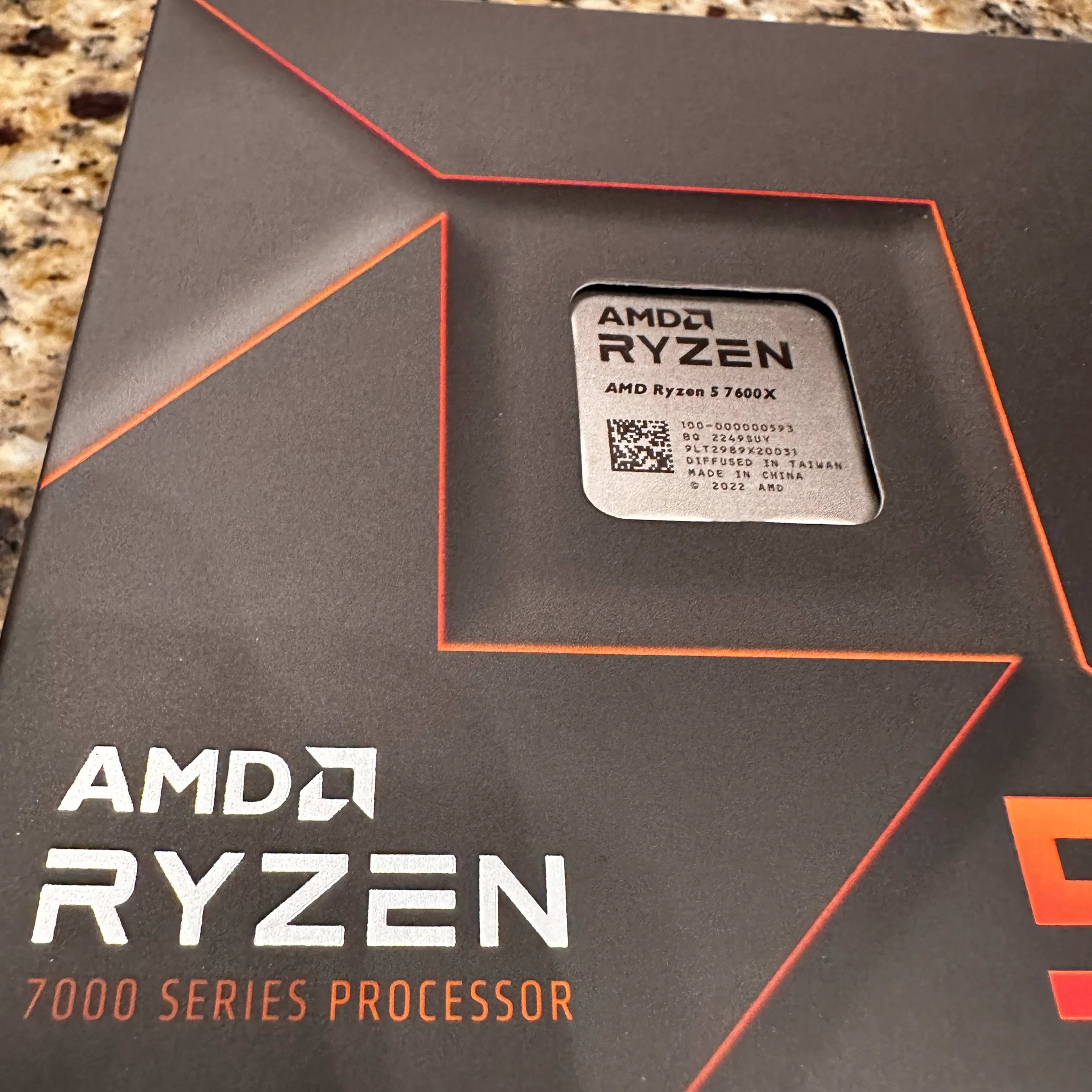 BNIB AMD Ryzen 5 7600x AM5