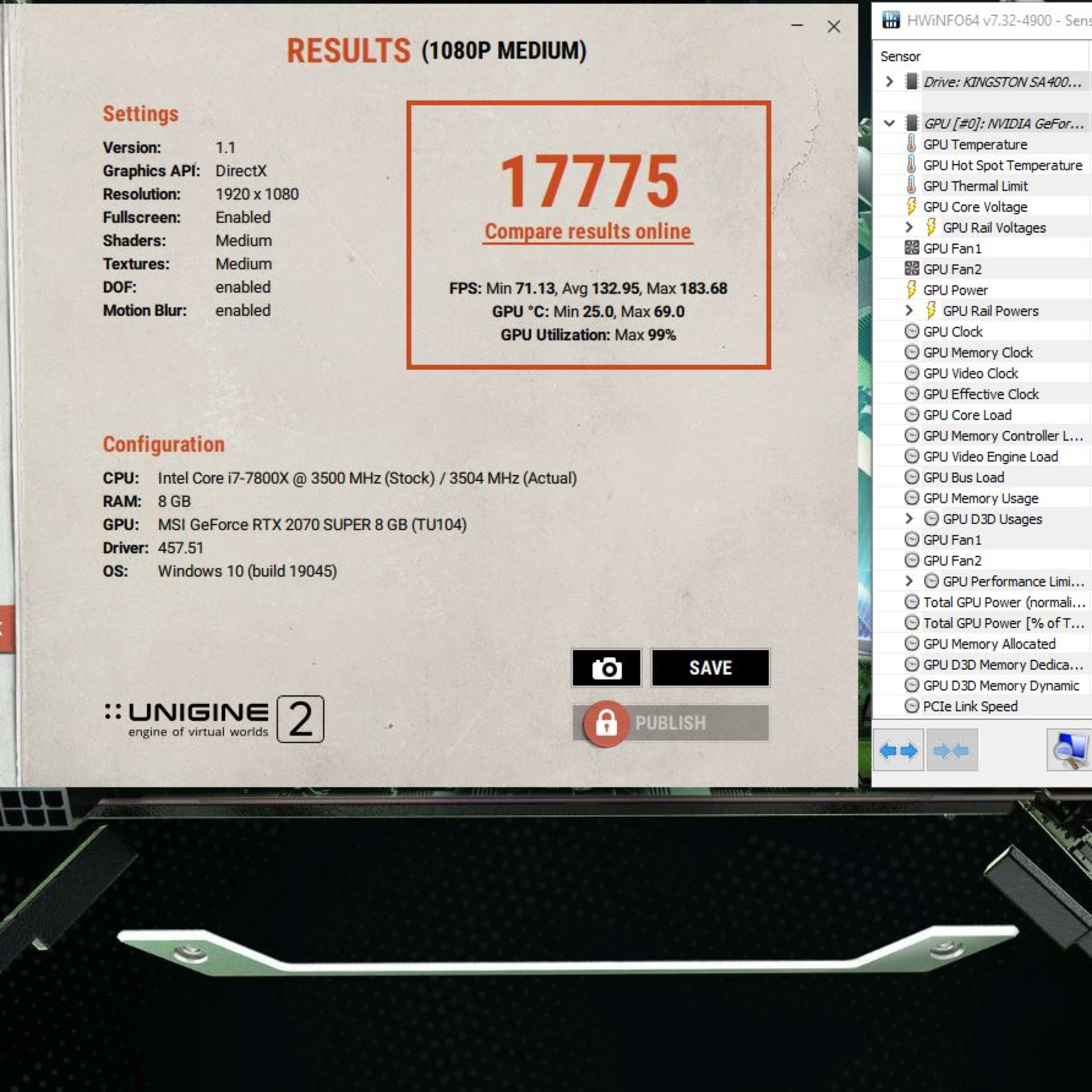 Open Box* MSI NVIDIA GeForce RTX 2070 SUPER VENTUS GP OC 8GB Open Box* MSI NVIDIA GeForce RTX 2070 SUPER VENTUS GP OC 8GB