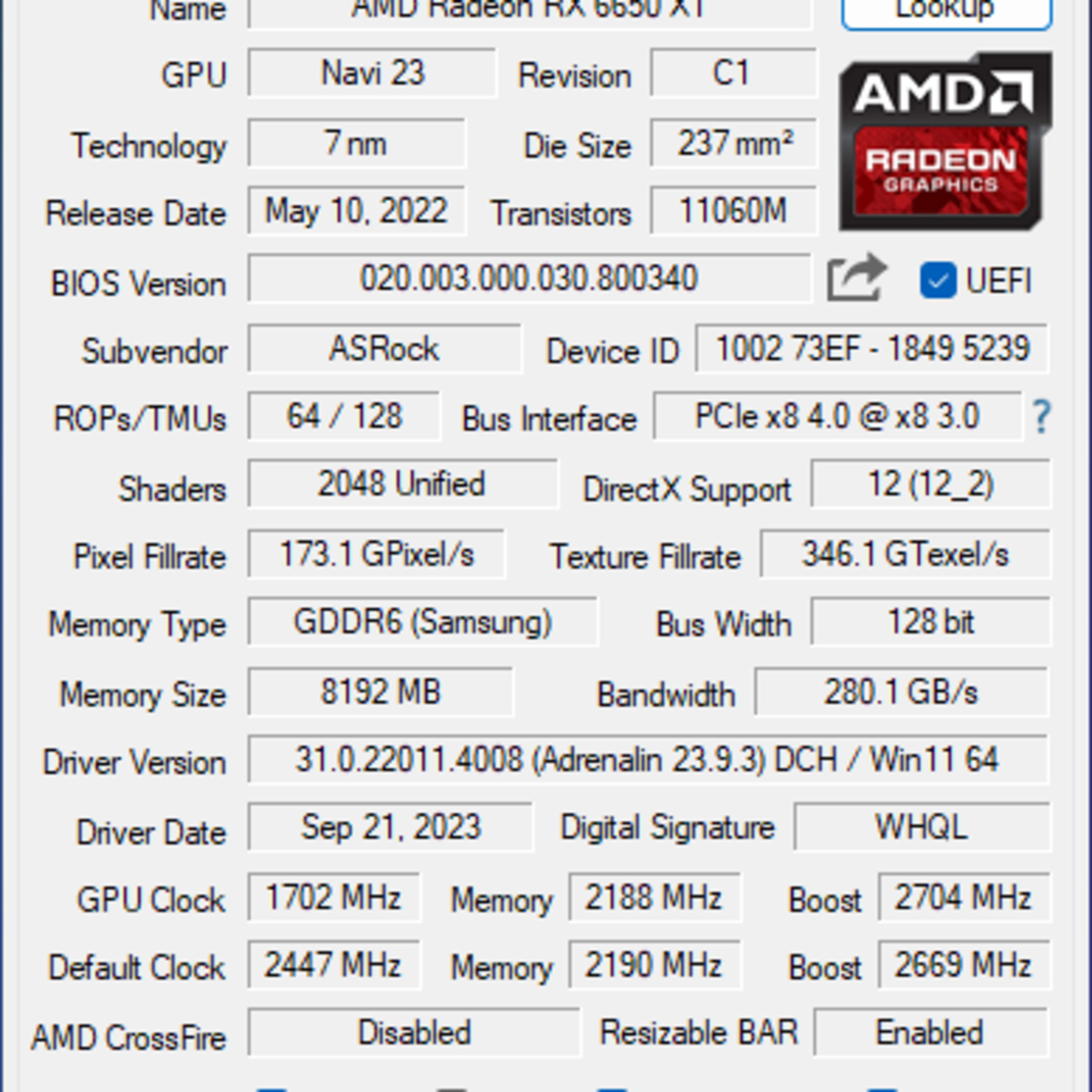 Artemis || AMD Ryzen 5 5500 + RX 6650 XT w/ 16GB of DDR4 & 1TB m.2 NVMe SSD