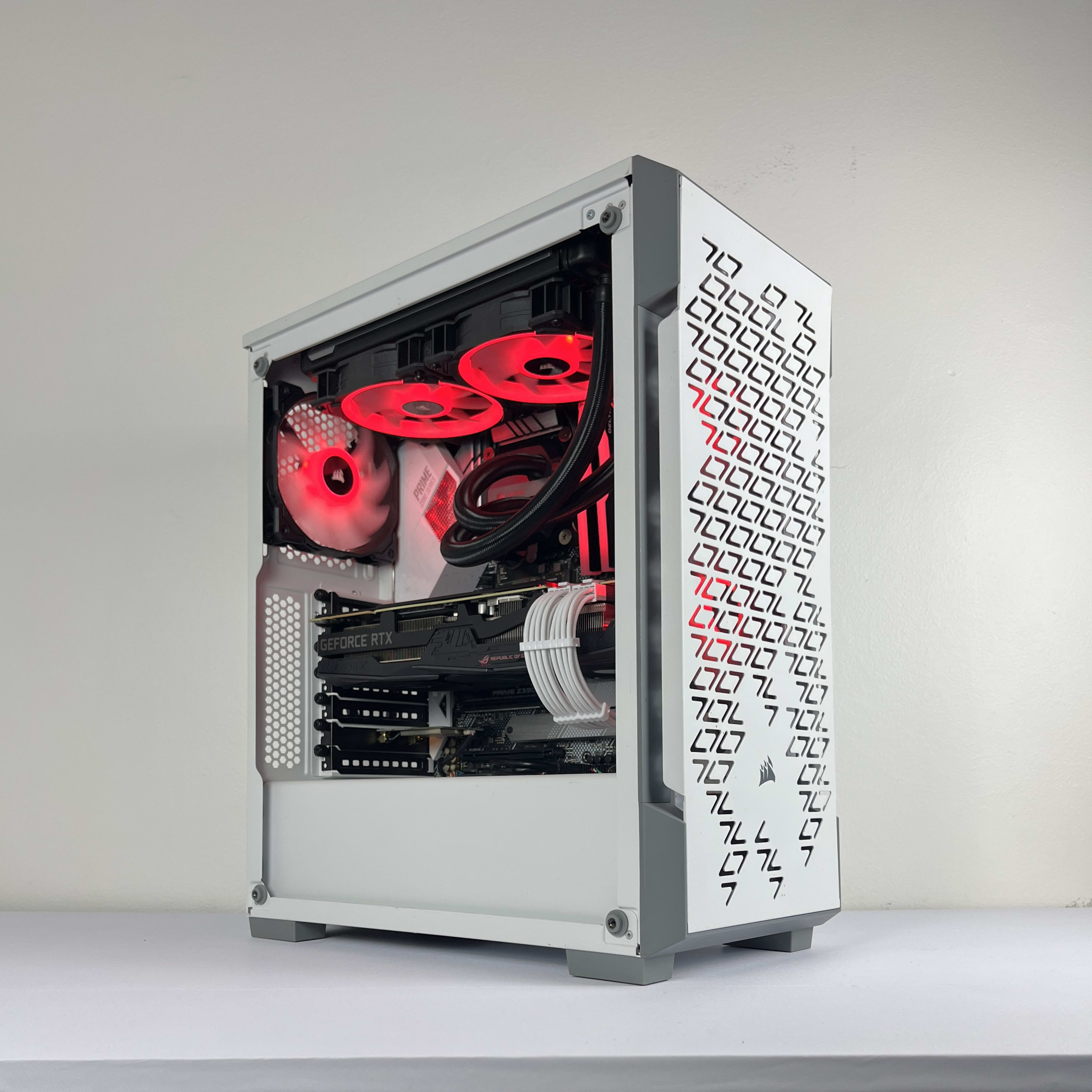 ❄️GLACIER❄️ | 1440p Gaming PC | Intel i7 9700k | Asus RTX 2080 | 32GB DDR4 3600MHz