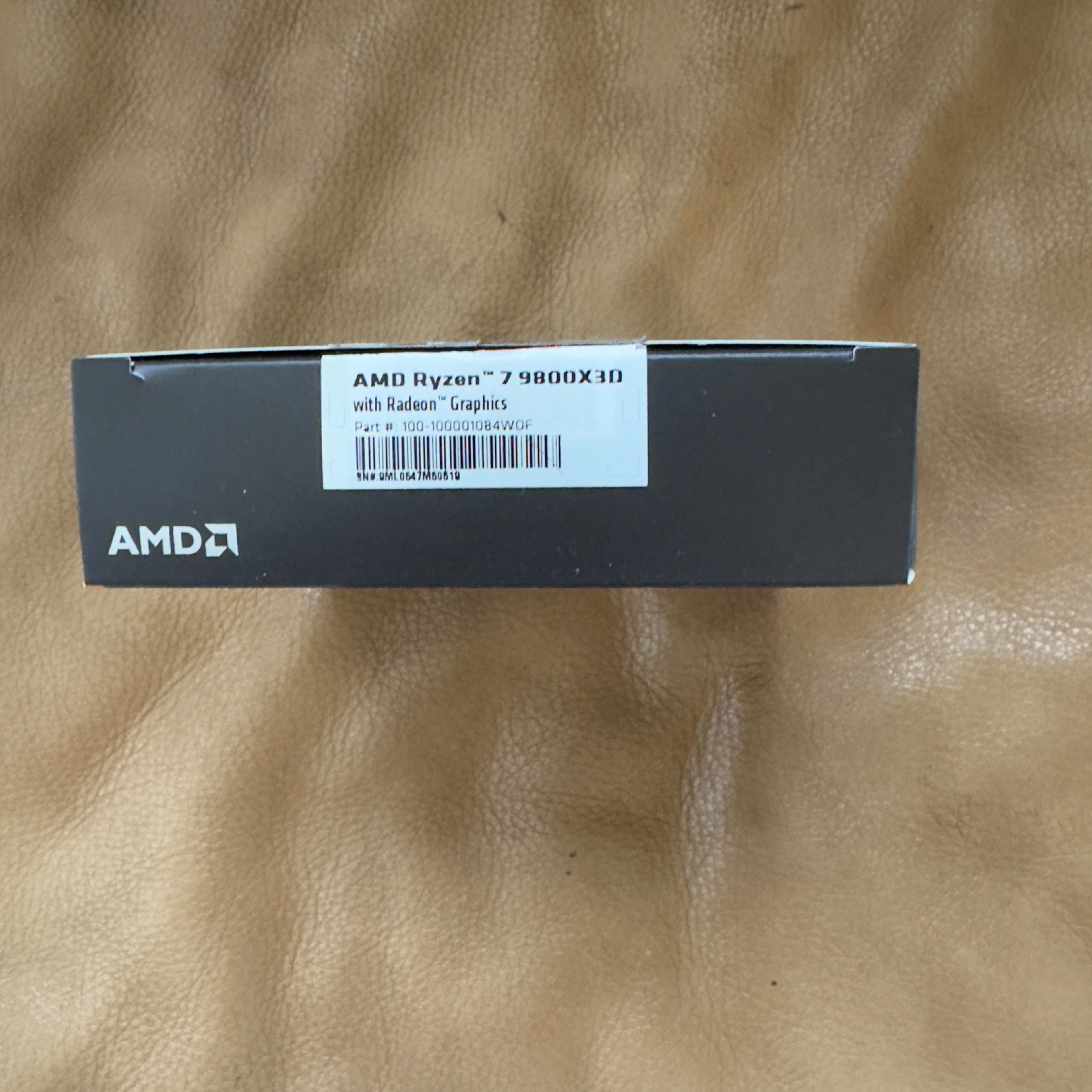 AMD Ryzen 7 9800X3D - Ryzen 7 9000 Series Zen 5 8-Core 5.2 AMD Ryzen 7 9800X3D - Ryzen 7 9000 Series Zen 5 8-Core 5.2