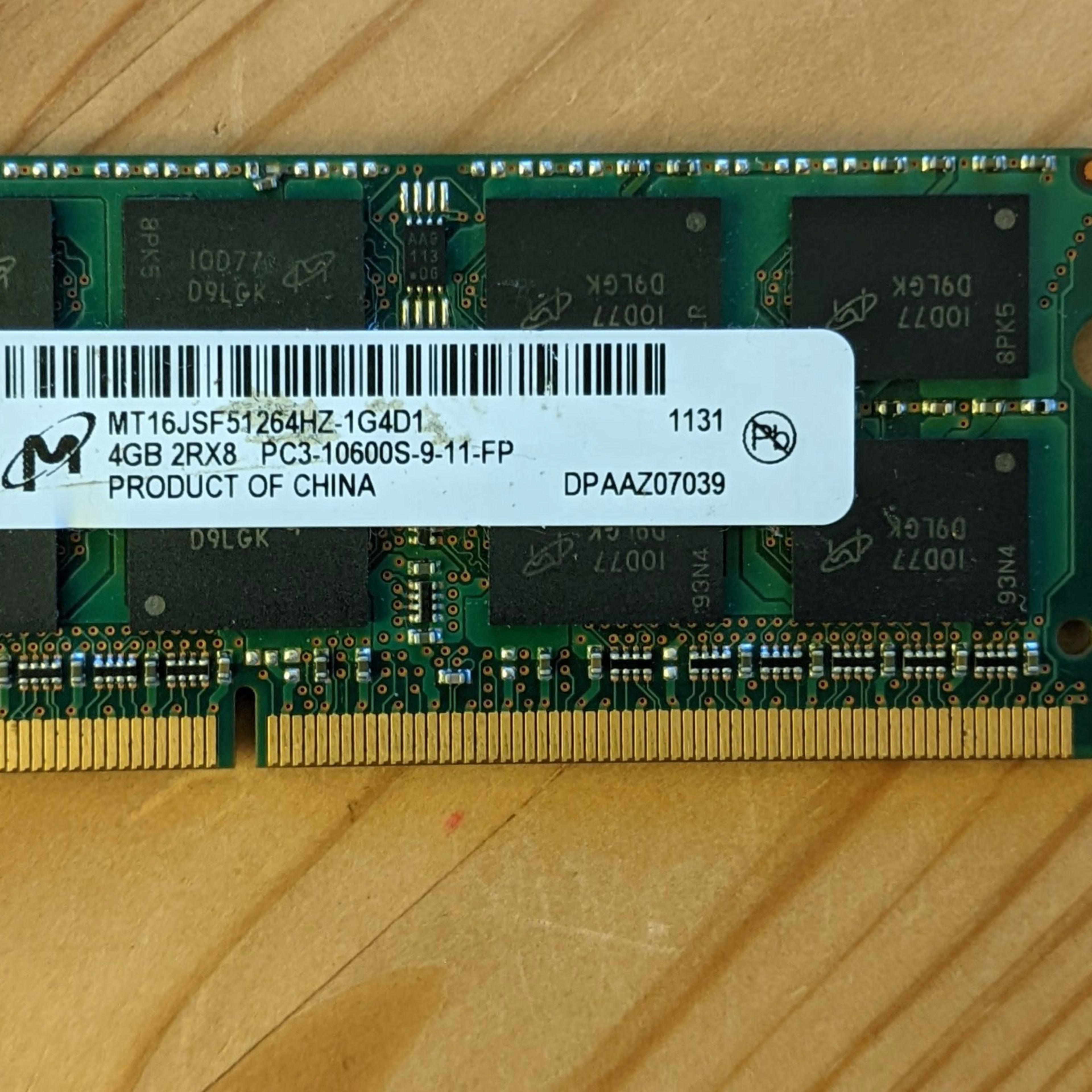 Beautifully Used A-Tech 4GB 1600 MHz DDR3