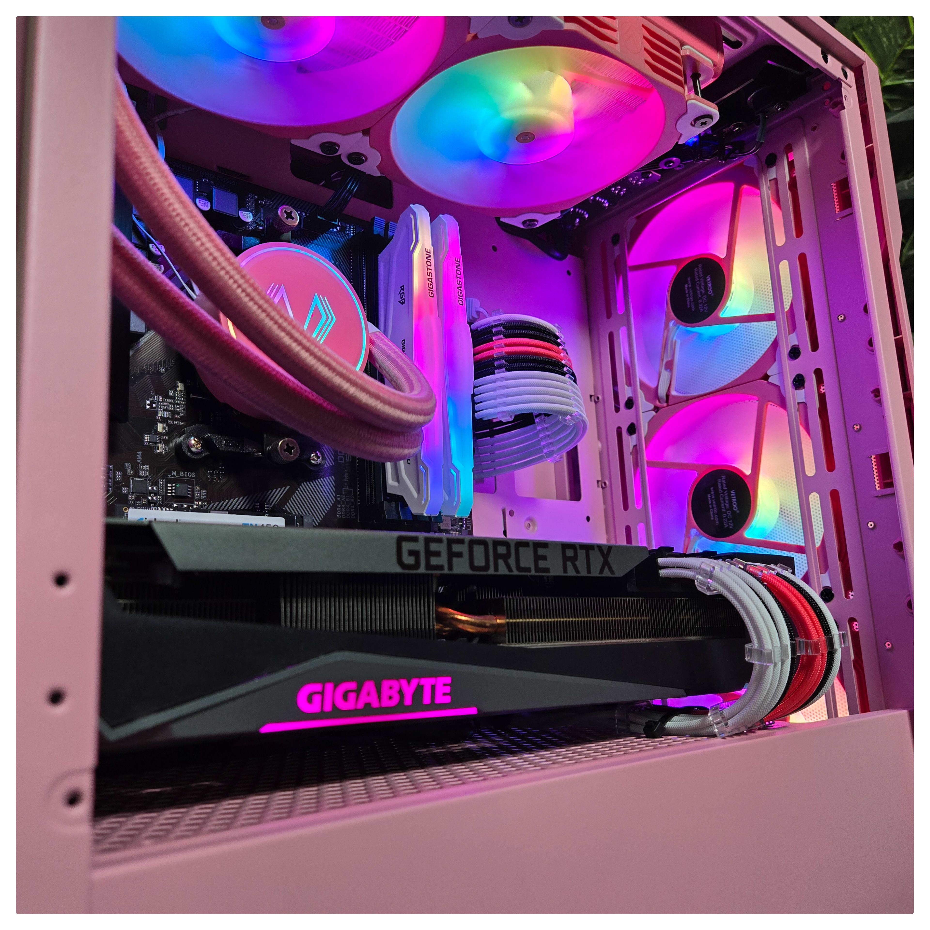 RTX 3070 Ti | Ryzen 7 3700x | Wi-Fi | Pink Gaming PC