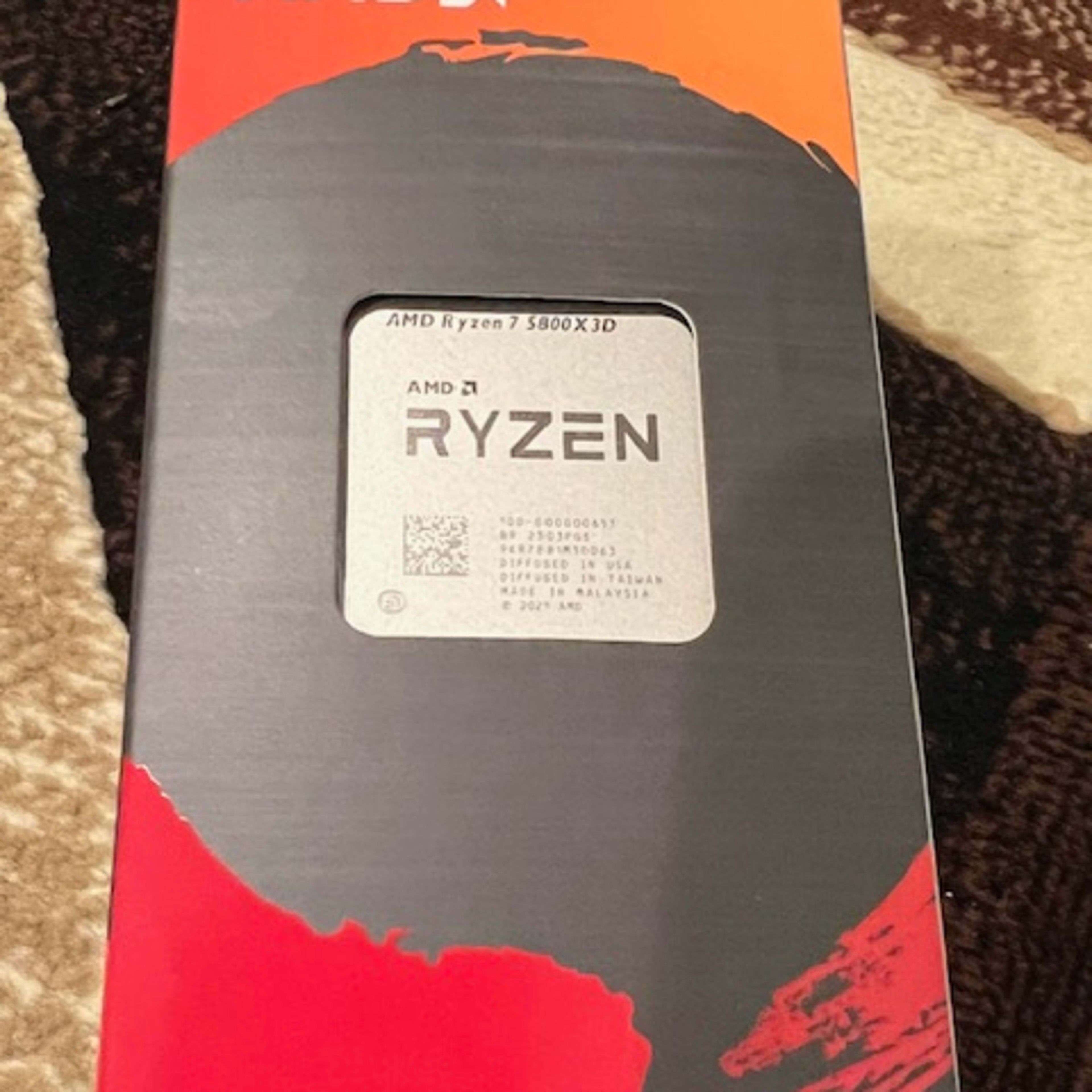 AMD Ryzen 7 5800X3D Vermeer 3.4GHz 8-Core AM4 Boxed Processor Cooler Not  Included