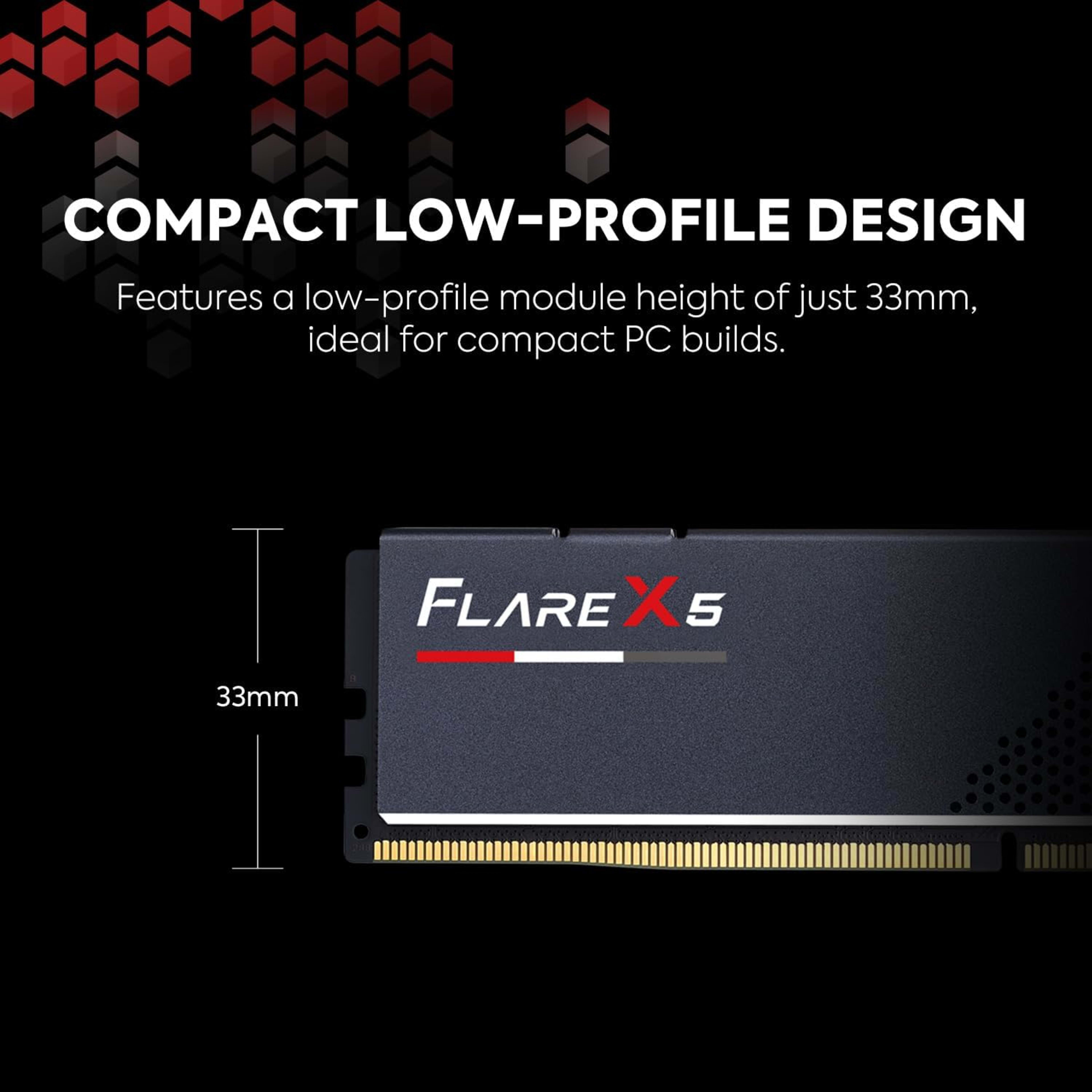 NEW G.Skill Flare X5 Series 32GB (2 x 16GB) DDR5-6000 PC5-48000 CL32 Dual Channel Desktop Memory Kit