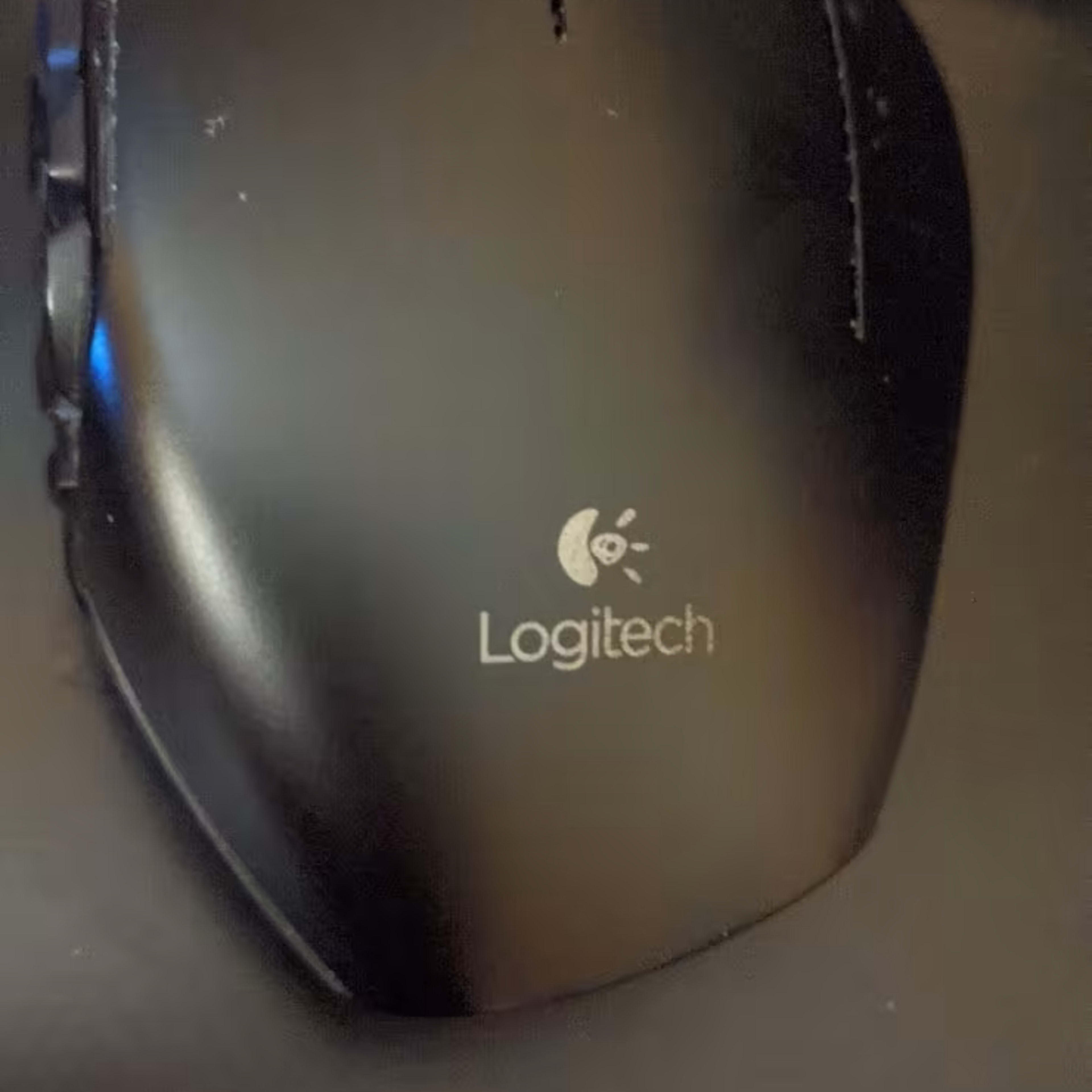 Logitech G600 MMO Gaming Mouse, Black, Used