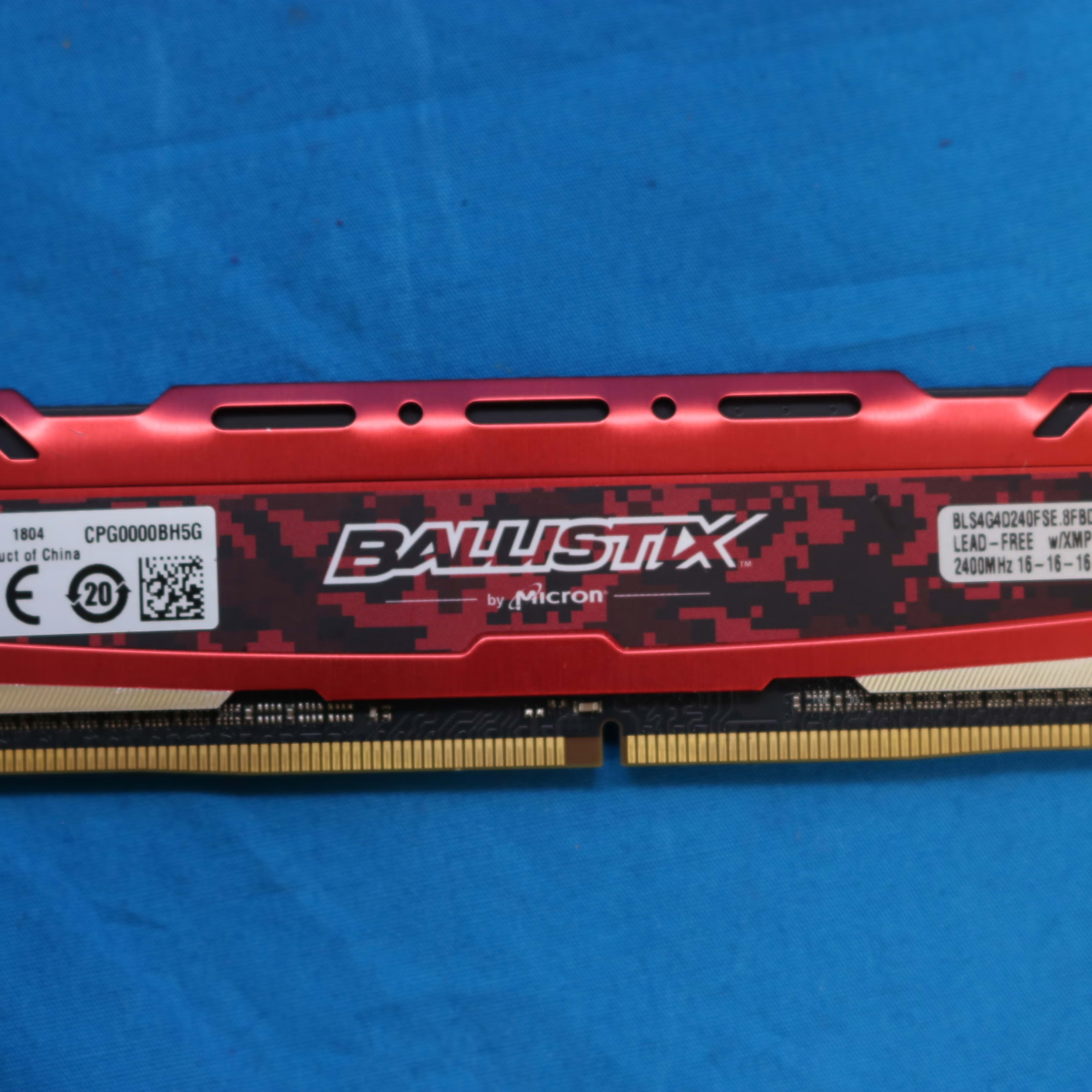 Crucial Ballistix 8GB (2x4GB) DDR4 2400MHz CL16 1.2V BLS4G4D240FSE.8FBD