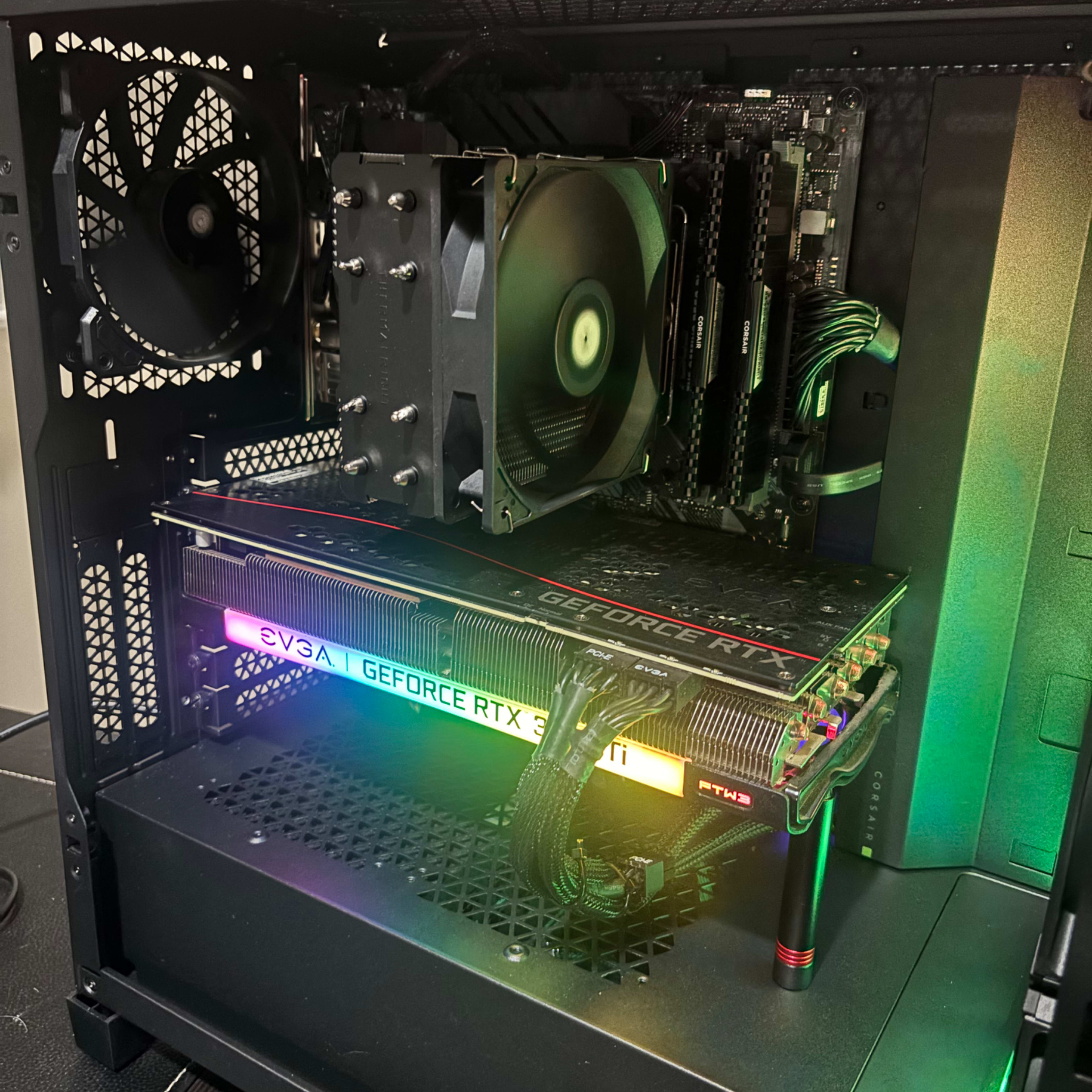 Gaming PC - Ryzen 5 5500 - RTX 3070 TI - 32GB Ram - 1TB SSD Gaming PC - Ryzen 5 5500 - RTX 3070 TI - 32GB Ram - 1TB SSD