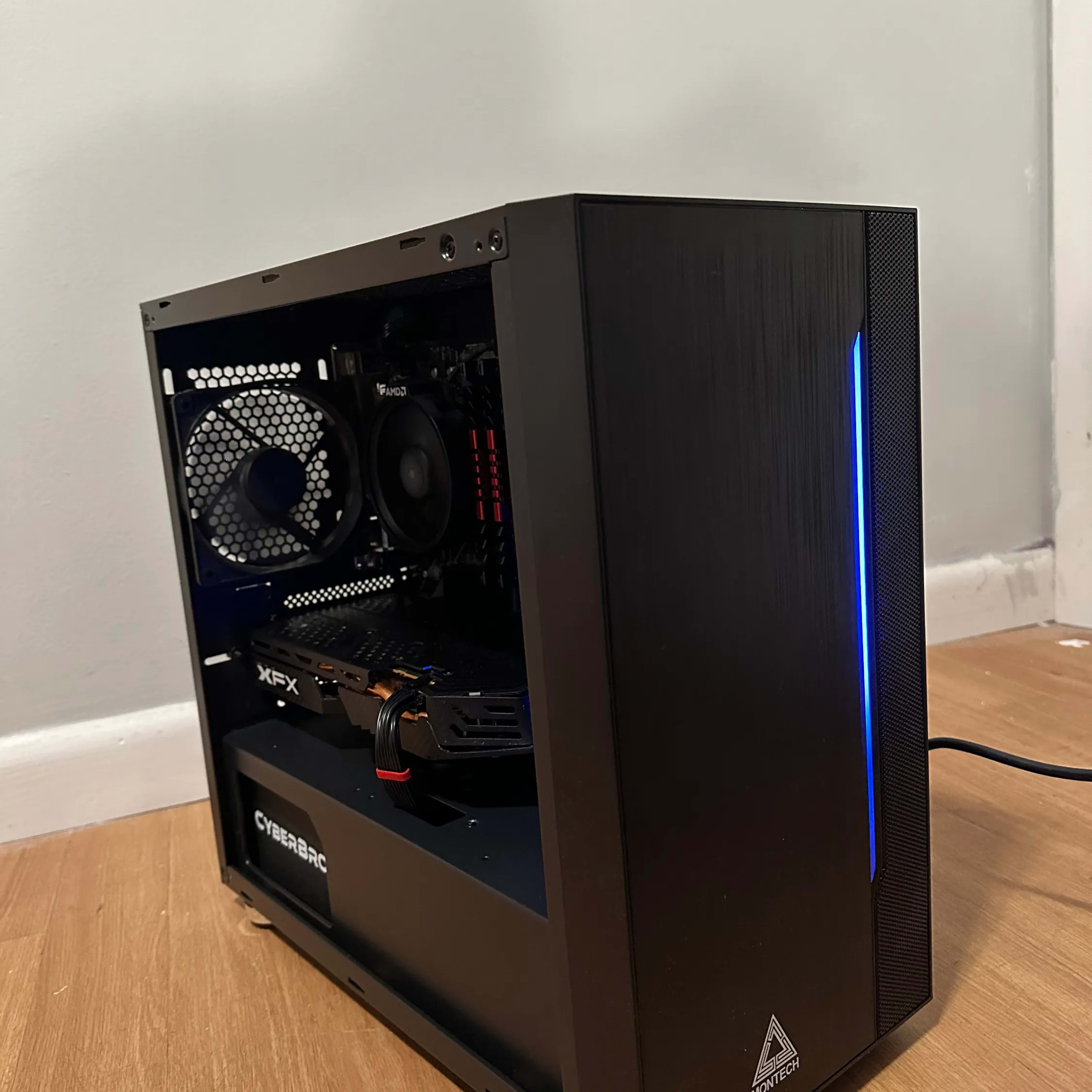 RX 580 8gb Ryzen 5 4500 Value Gaming PC RGB.