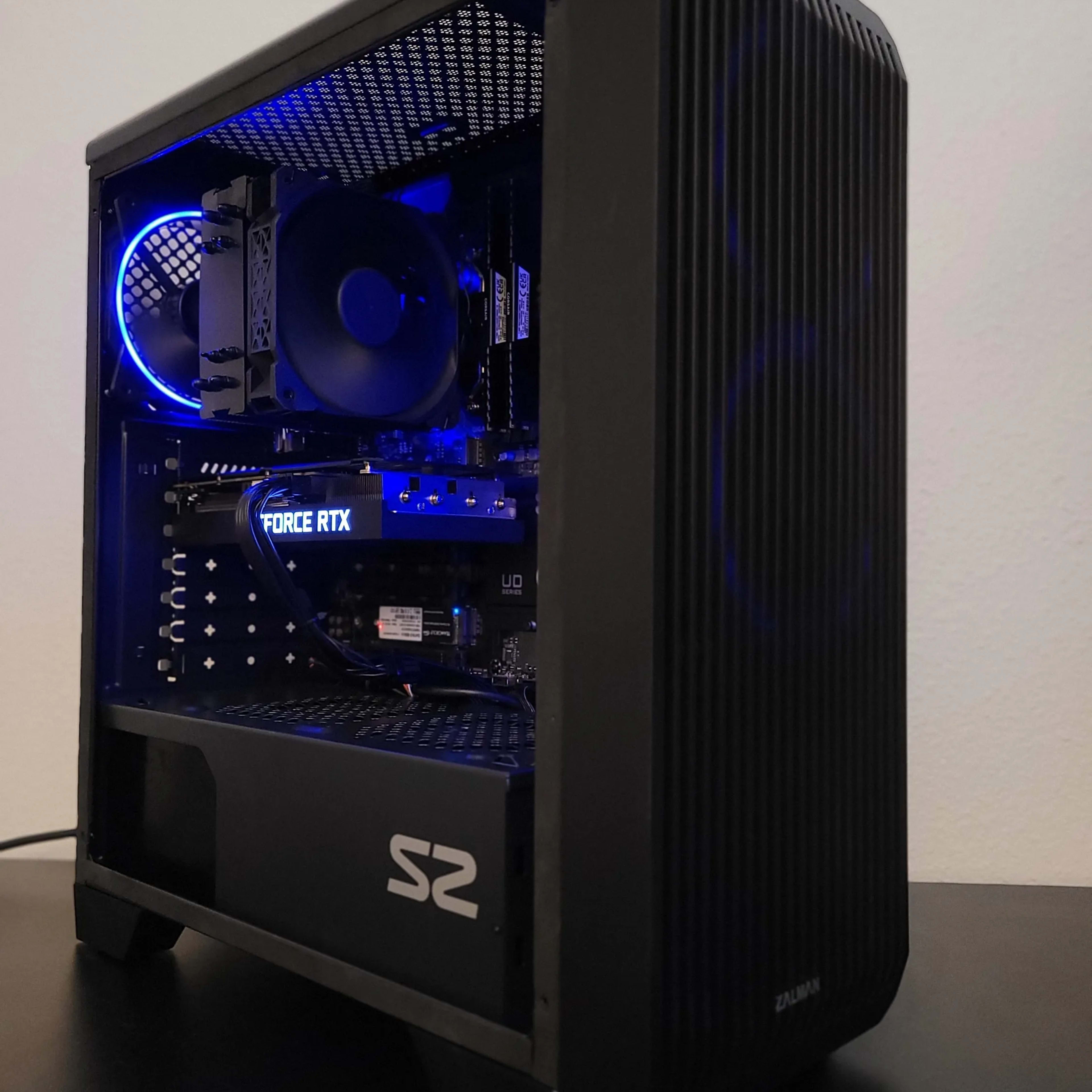 Void 1080  // Ryzen 7 5700x // RTX 3060ti // 16GB DDR4 // 256GB SSD+2TB HDD // WIFI + BT