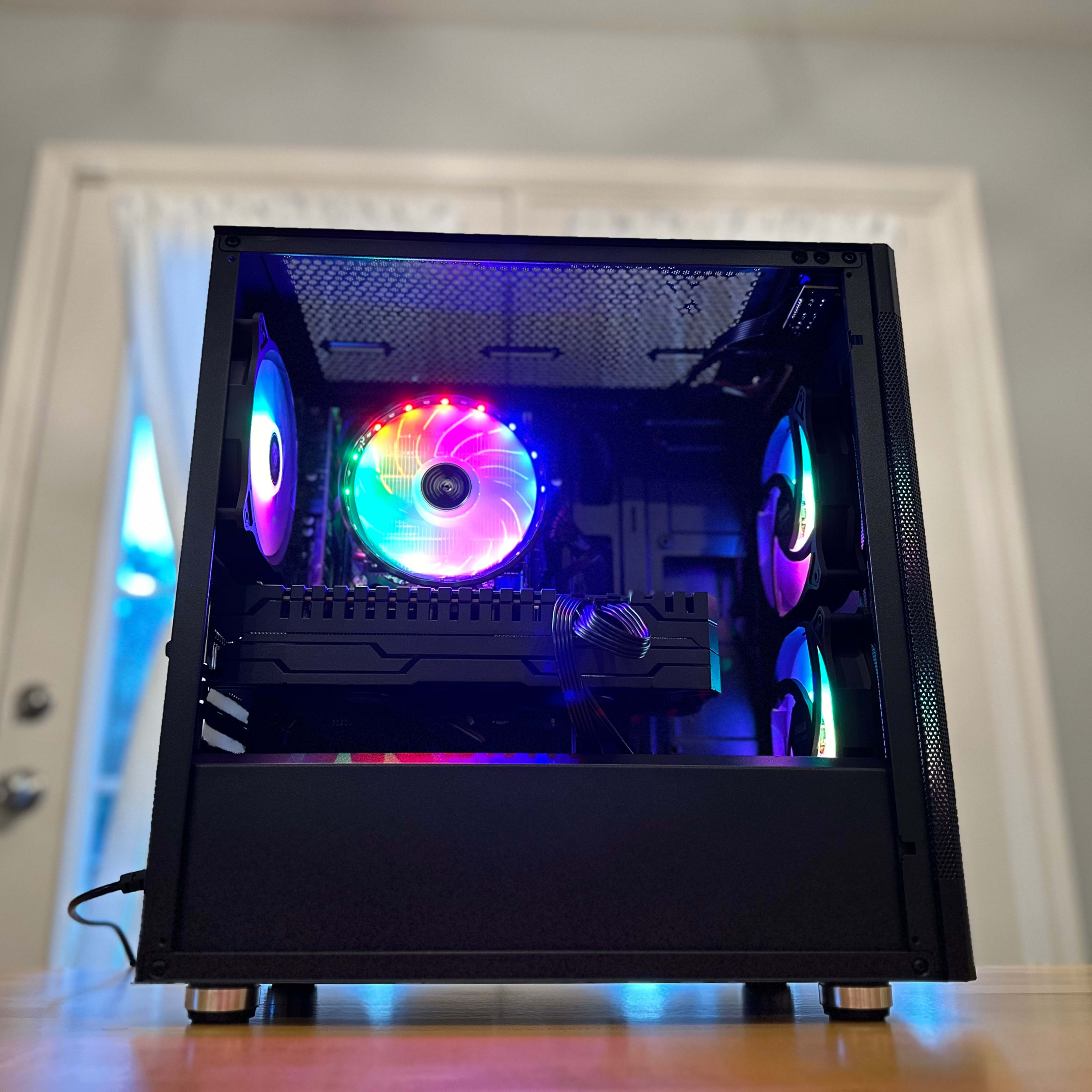 ⚫️ 🥷 | RX 5700 XT, Core i7, 32gb DDR4, 1tb SSD, WiFi Equipped Streaming/Gaming PC