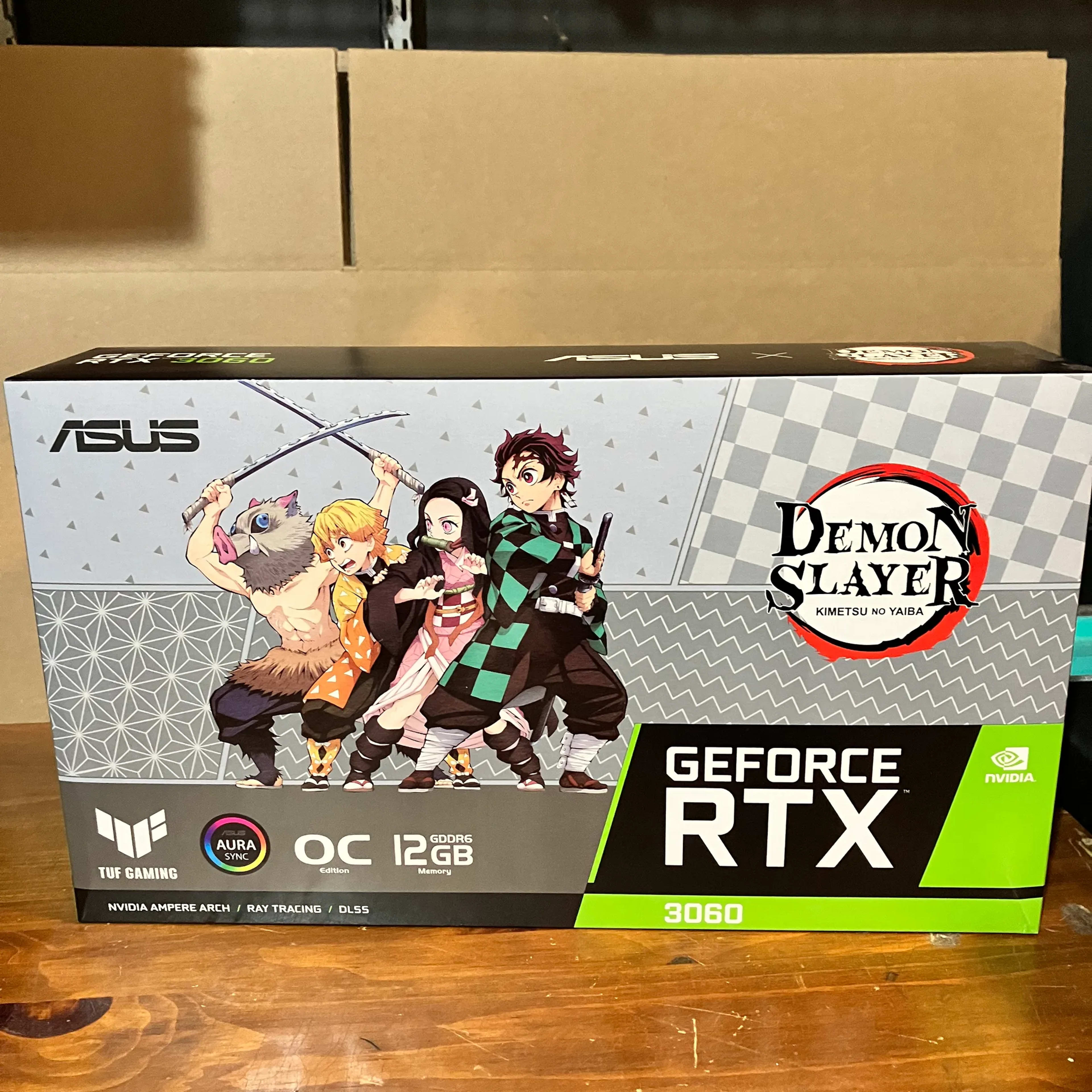 Unopened Asus Tuf Rtx 3060 Demon Slayer Limited Edition Jawa 